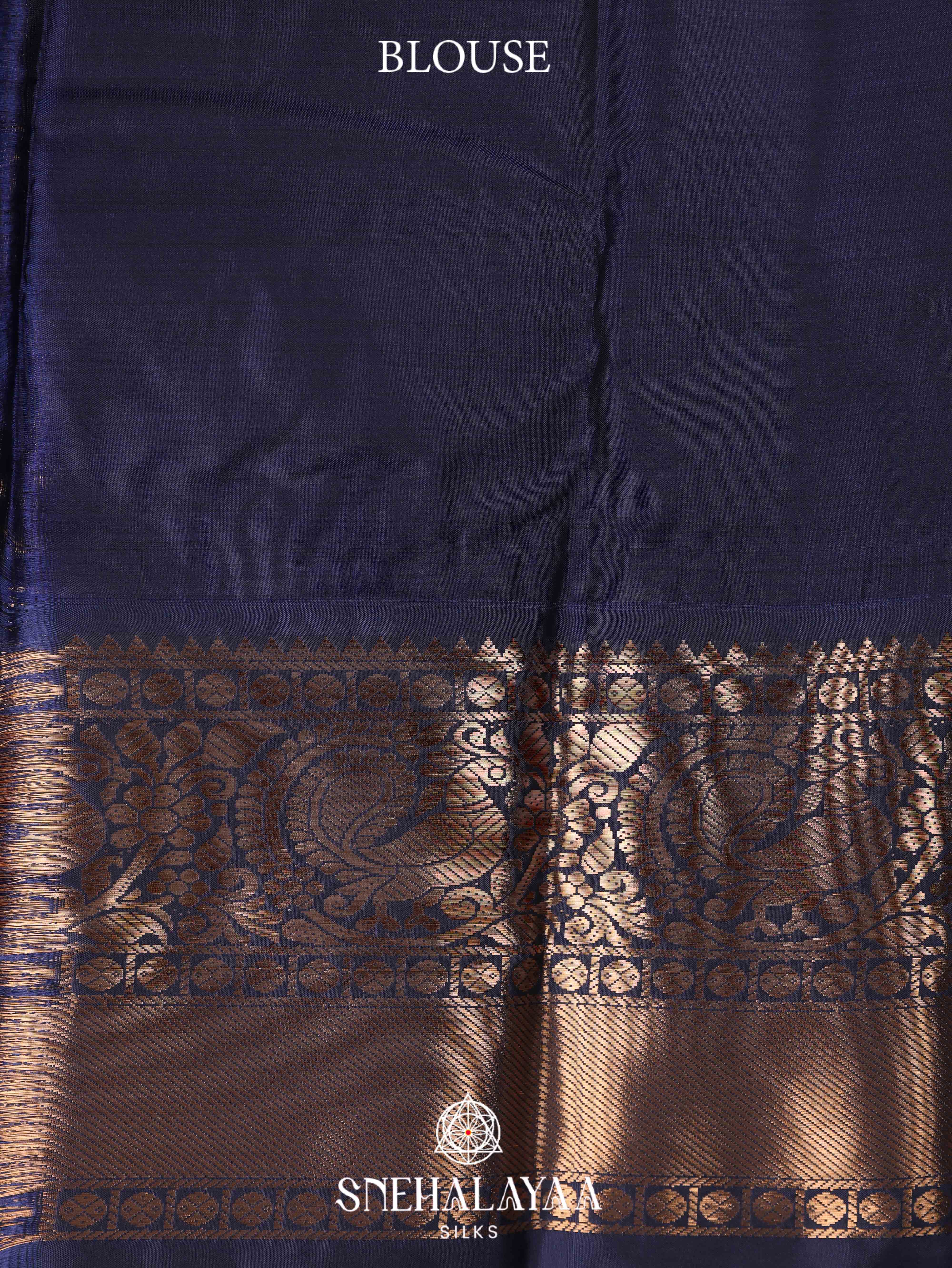 Teal Blue Art Silk Saree