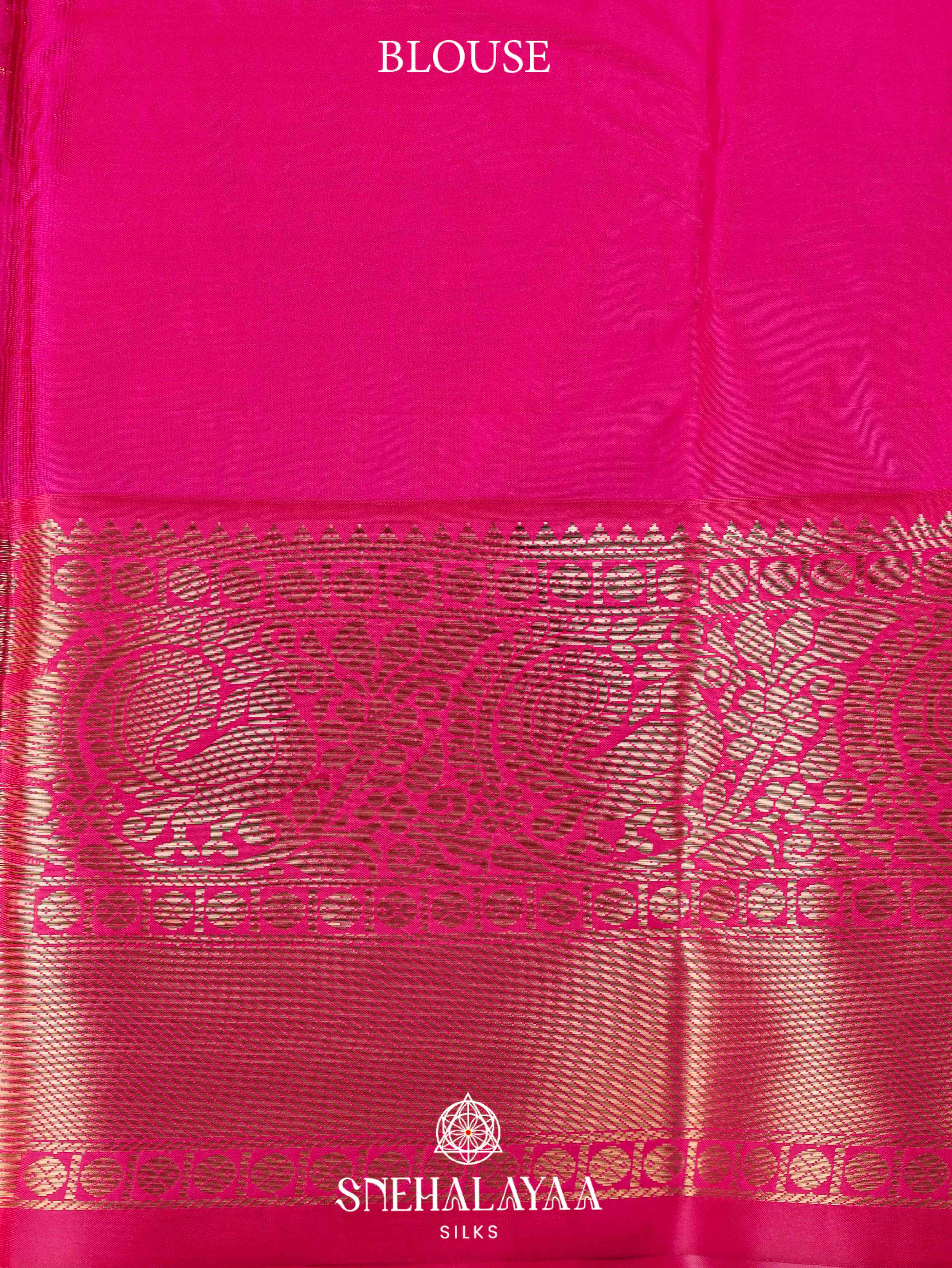 Navy Blue Art Silk Saree