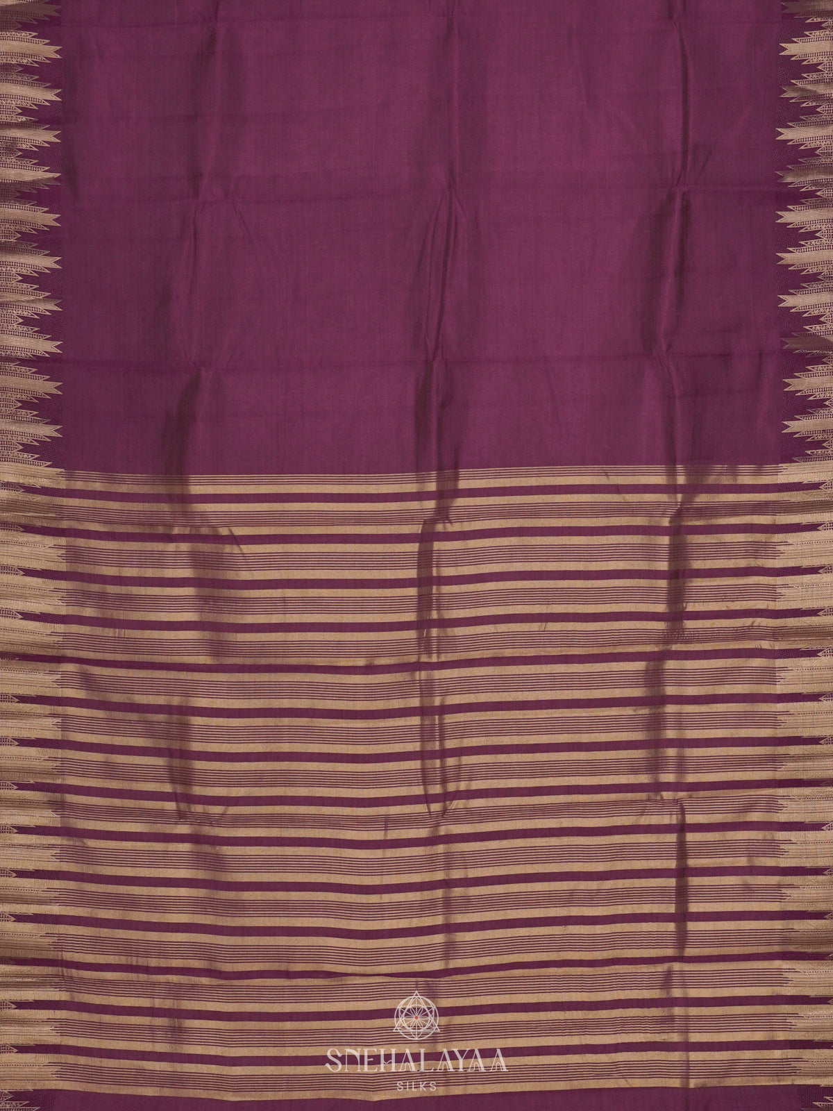 Grey Raw Silk Saree