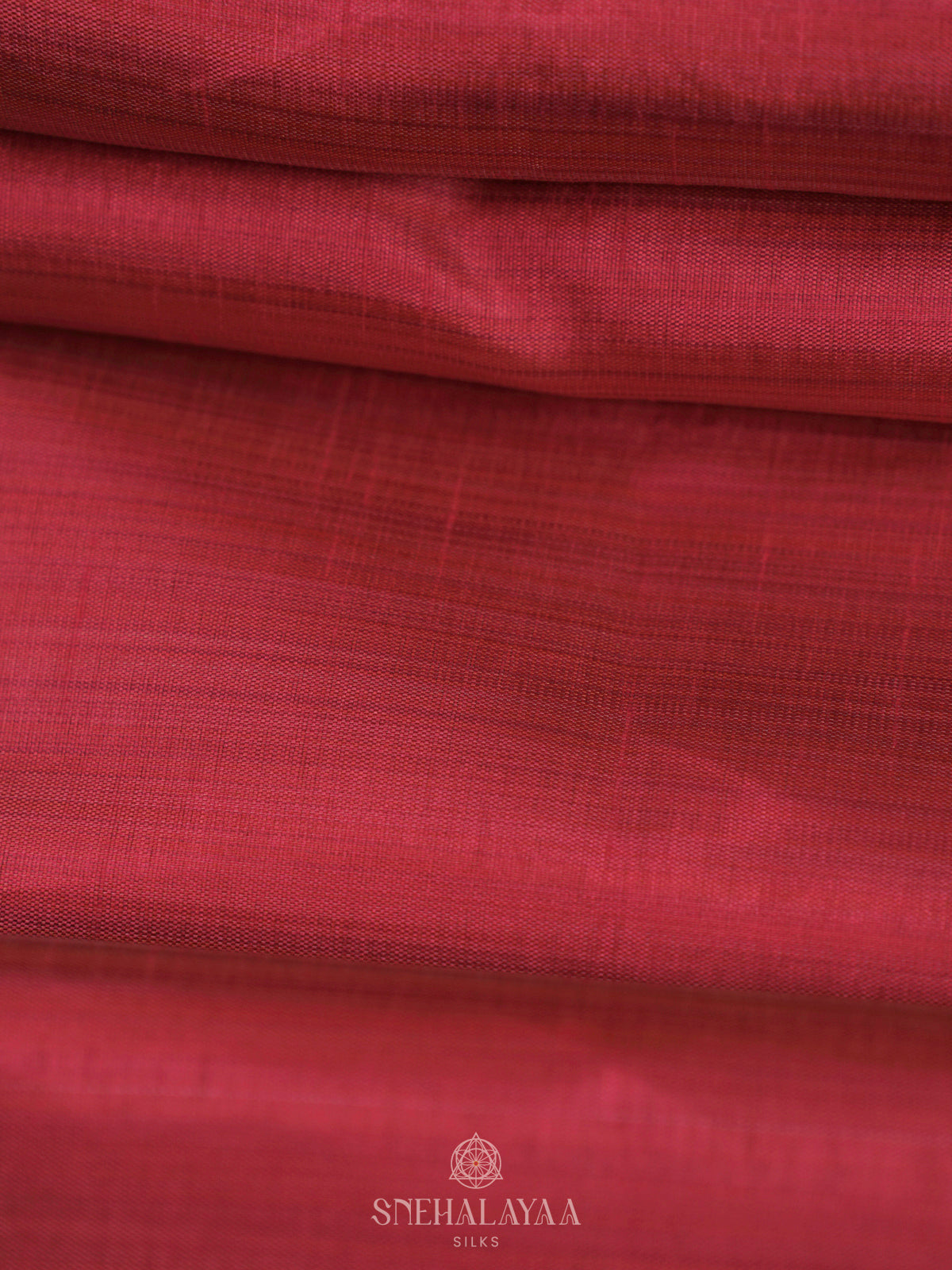 Maroon Raw Silk Saree