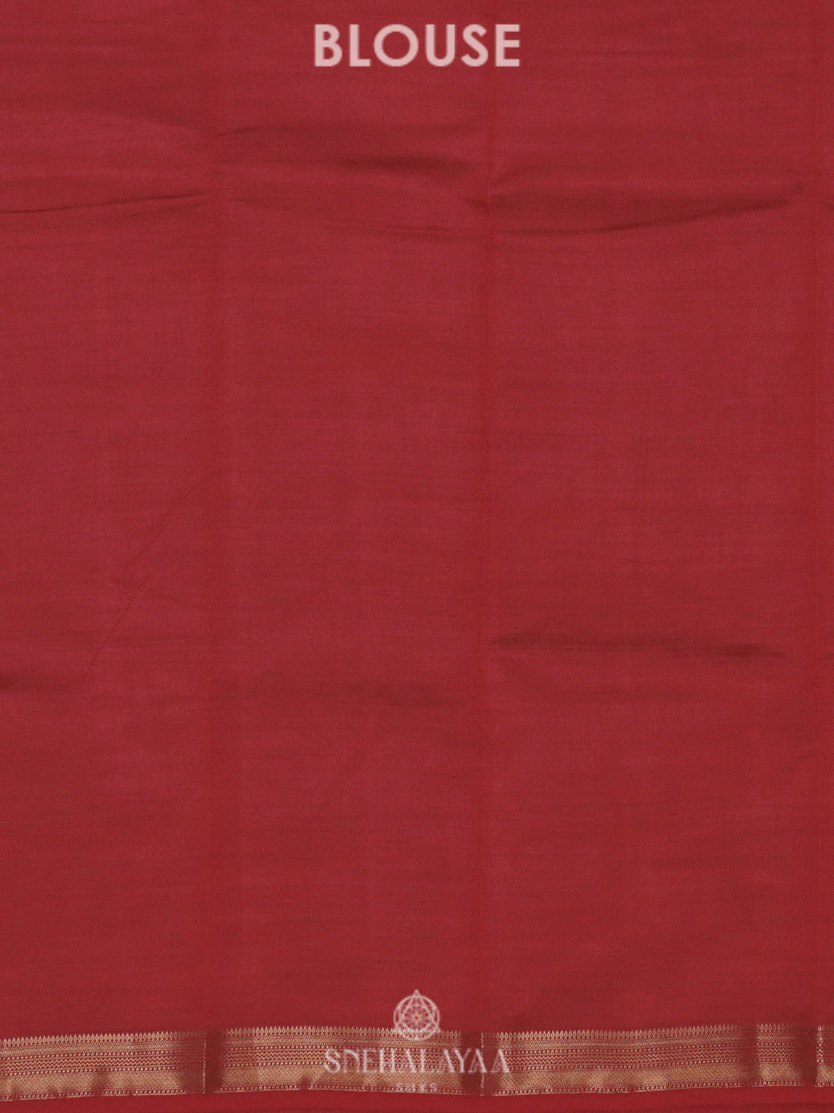 Maroon Raw Silk Saree