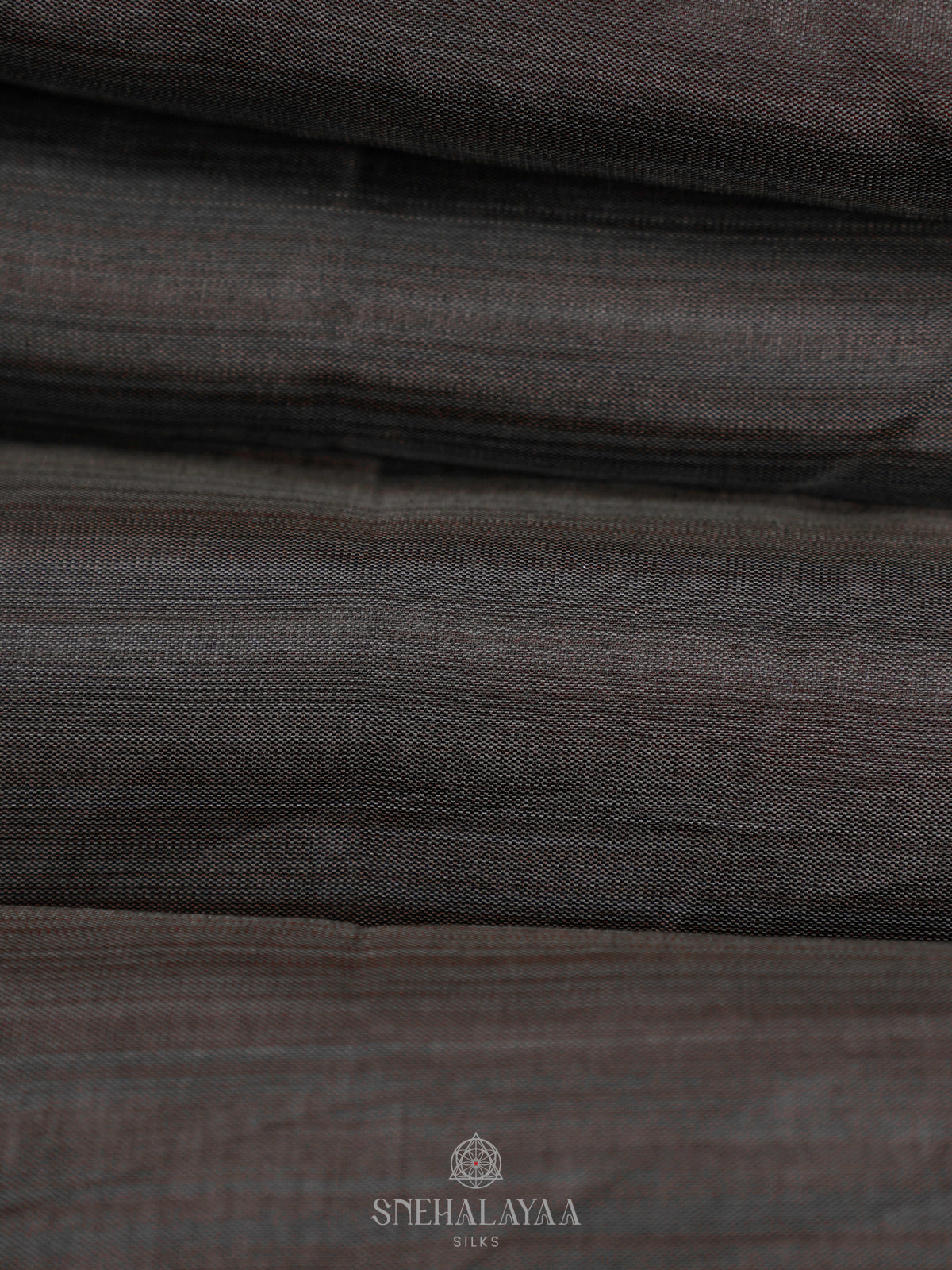 Orange Raw Silk Saree