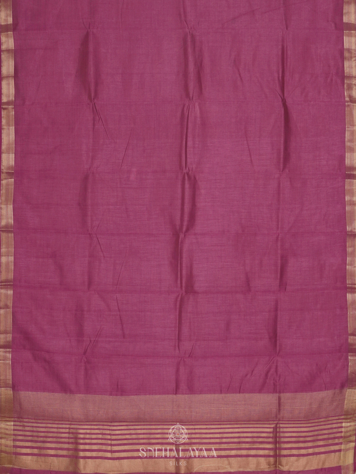 Dusty Rose Raw Silk Saree