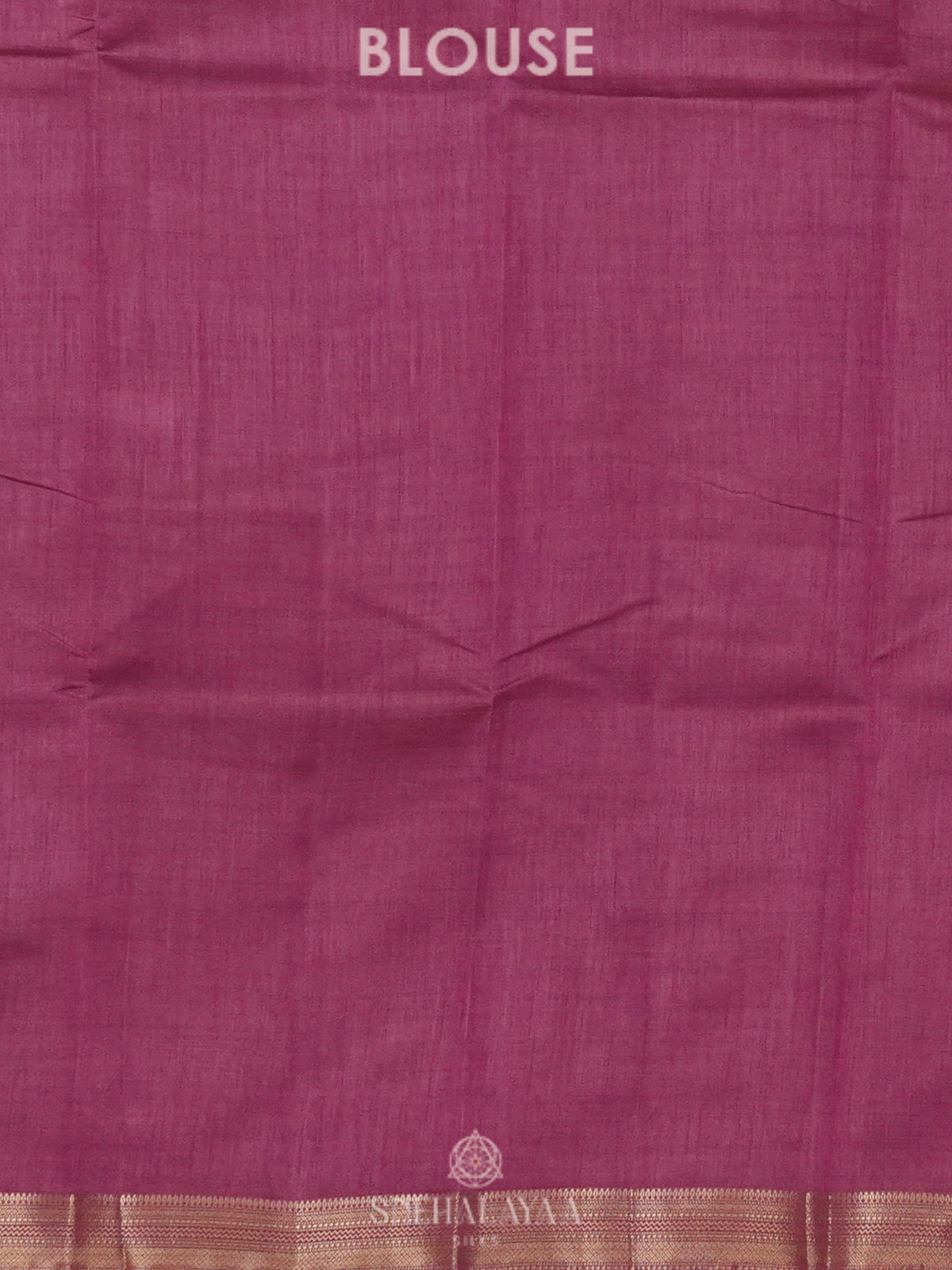 Dusty Rose Raw Silk Saree