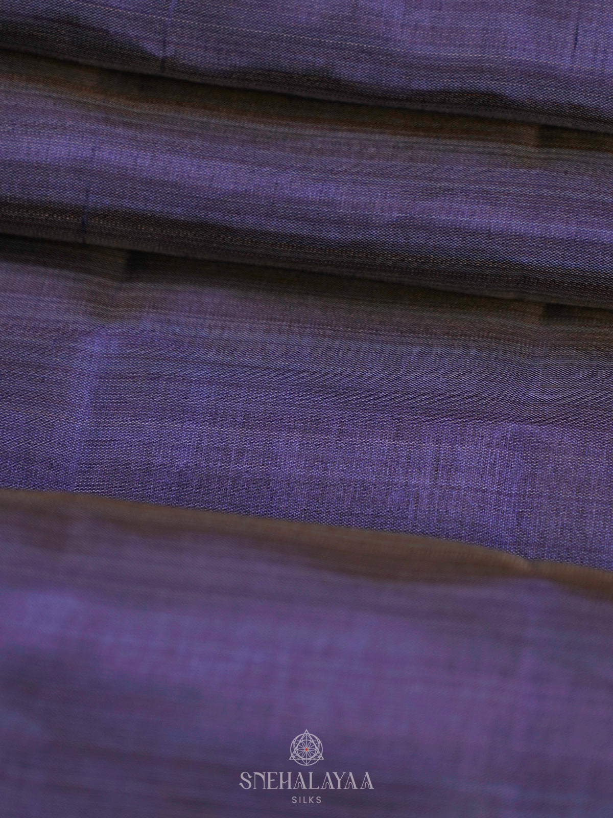 Purple Raw Silk Saree