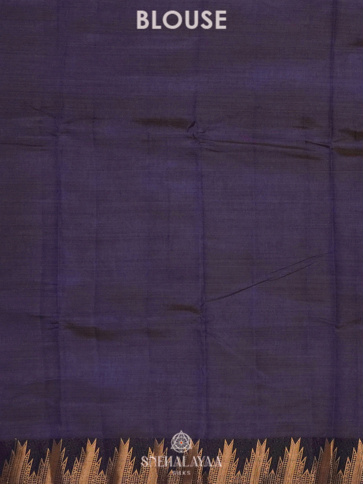 Purple Raw Silk Saree