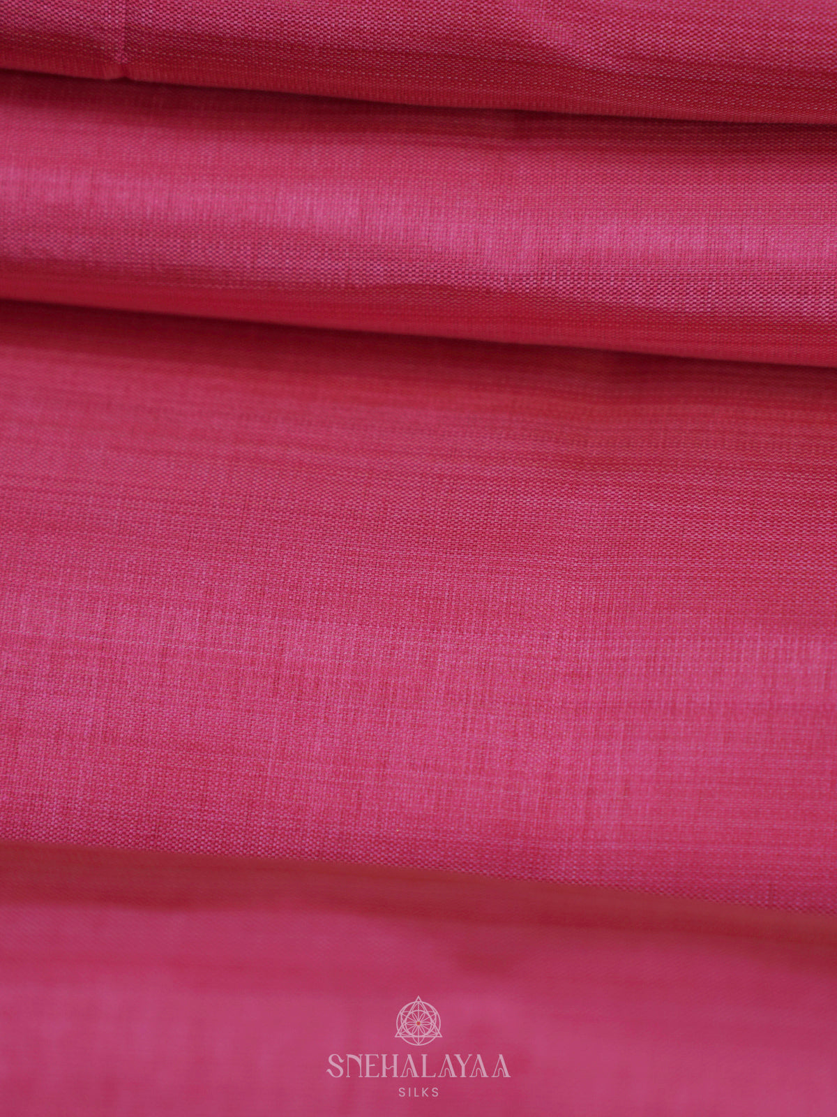 Pink Raw Silk Saree