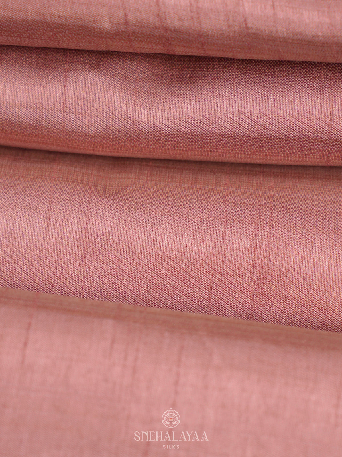 Mauve Pink Raw Silk Saree