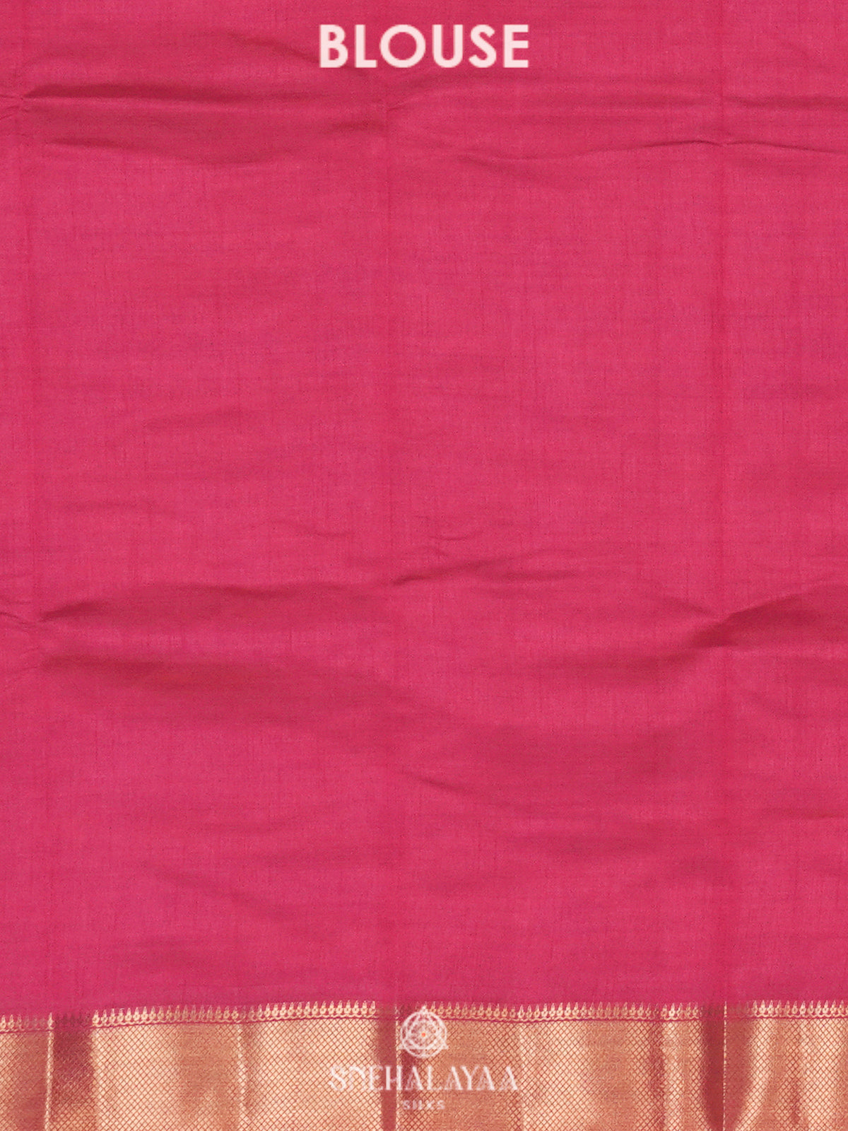 Pink Raw Silk Saree
