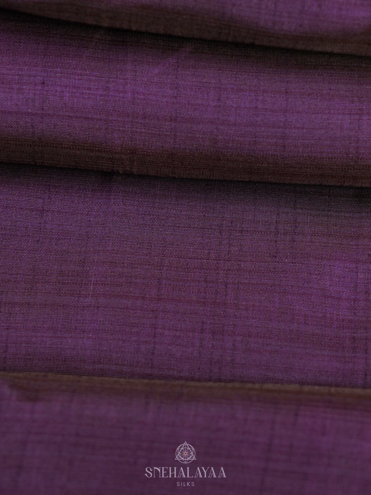 Purple Raw Silk Saree