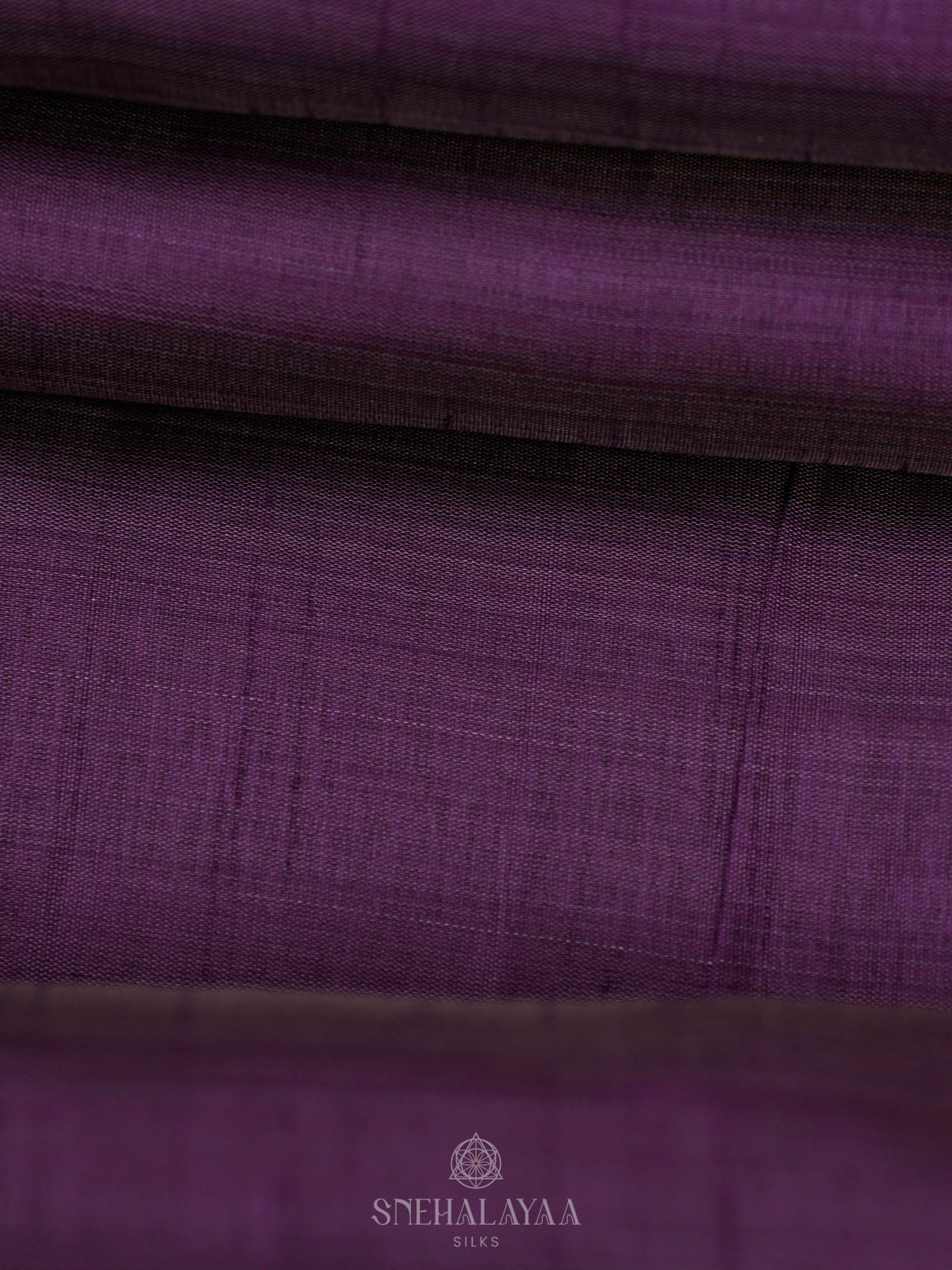 Purple Raw Silk Saree