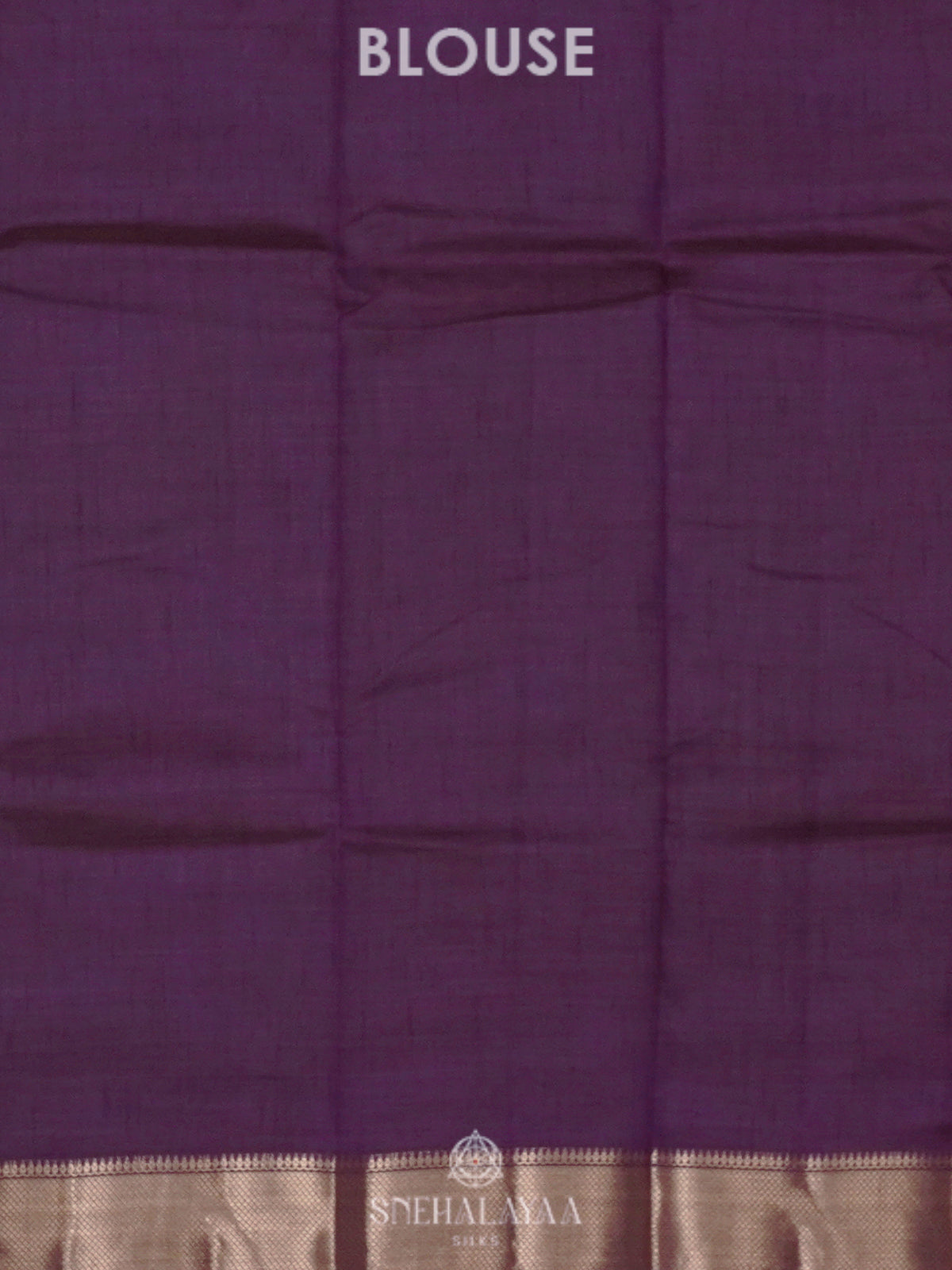 Purple Raw Silk Saree