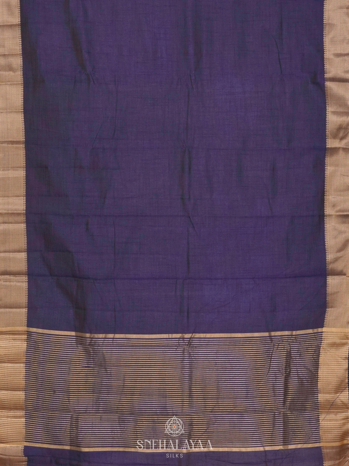 Purple Raw Silk Saree