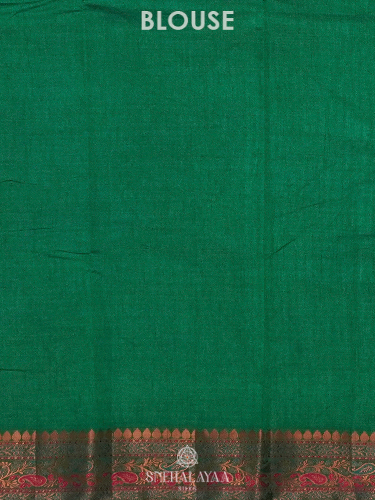 Green Raw Silk Saree