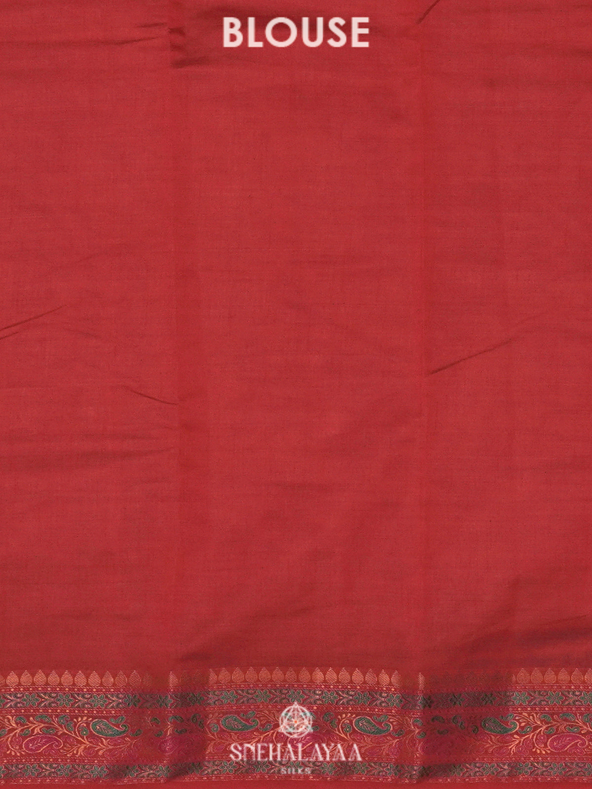 Maroon Raw Silk Saree