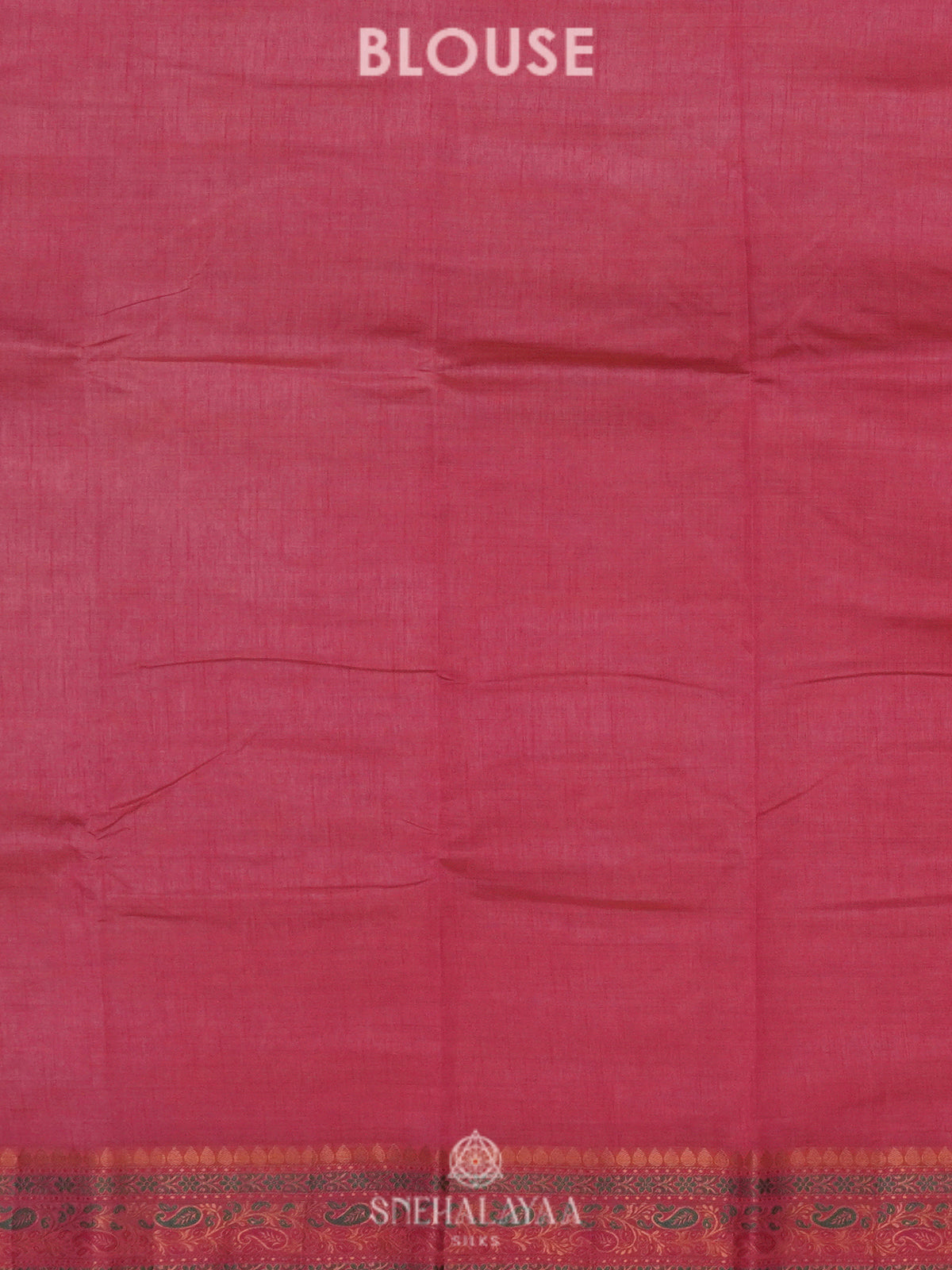 Pink Raw Silk Saree