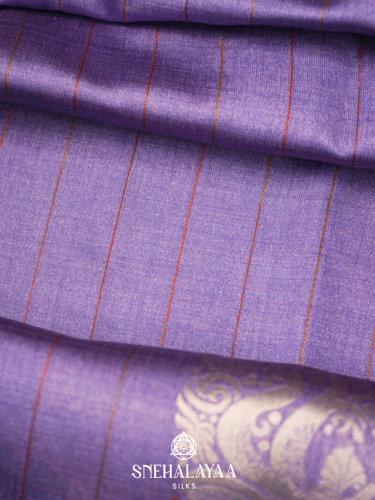 Purple Jute Saree
