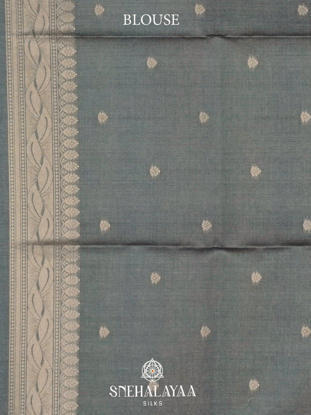 Grey Jute Saree
