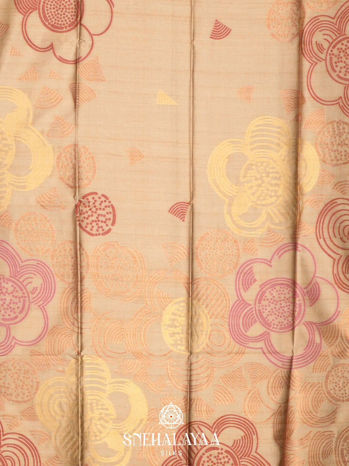 Yellow Jute Saree