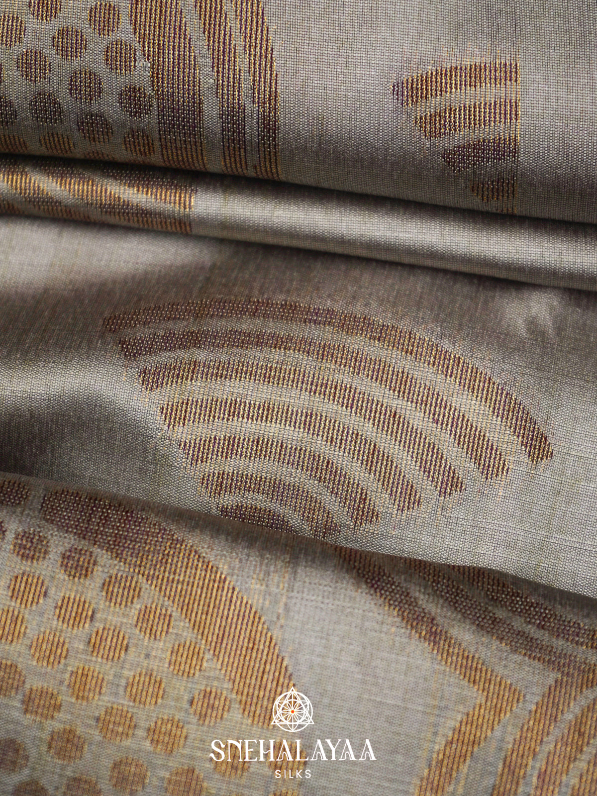 Sage Green Jute Saree