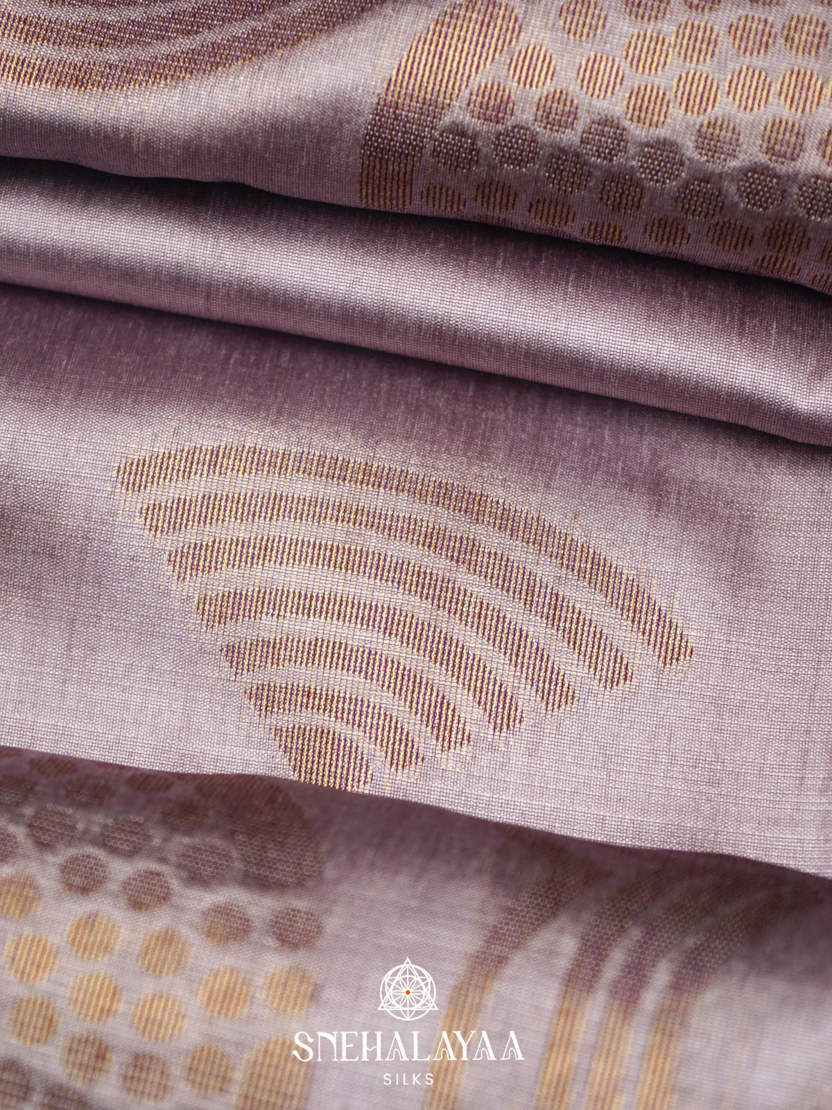 Plum Jute Saree