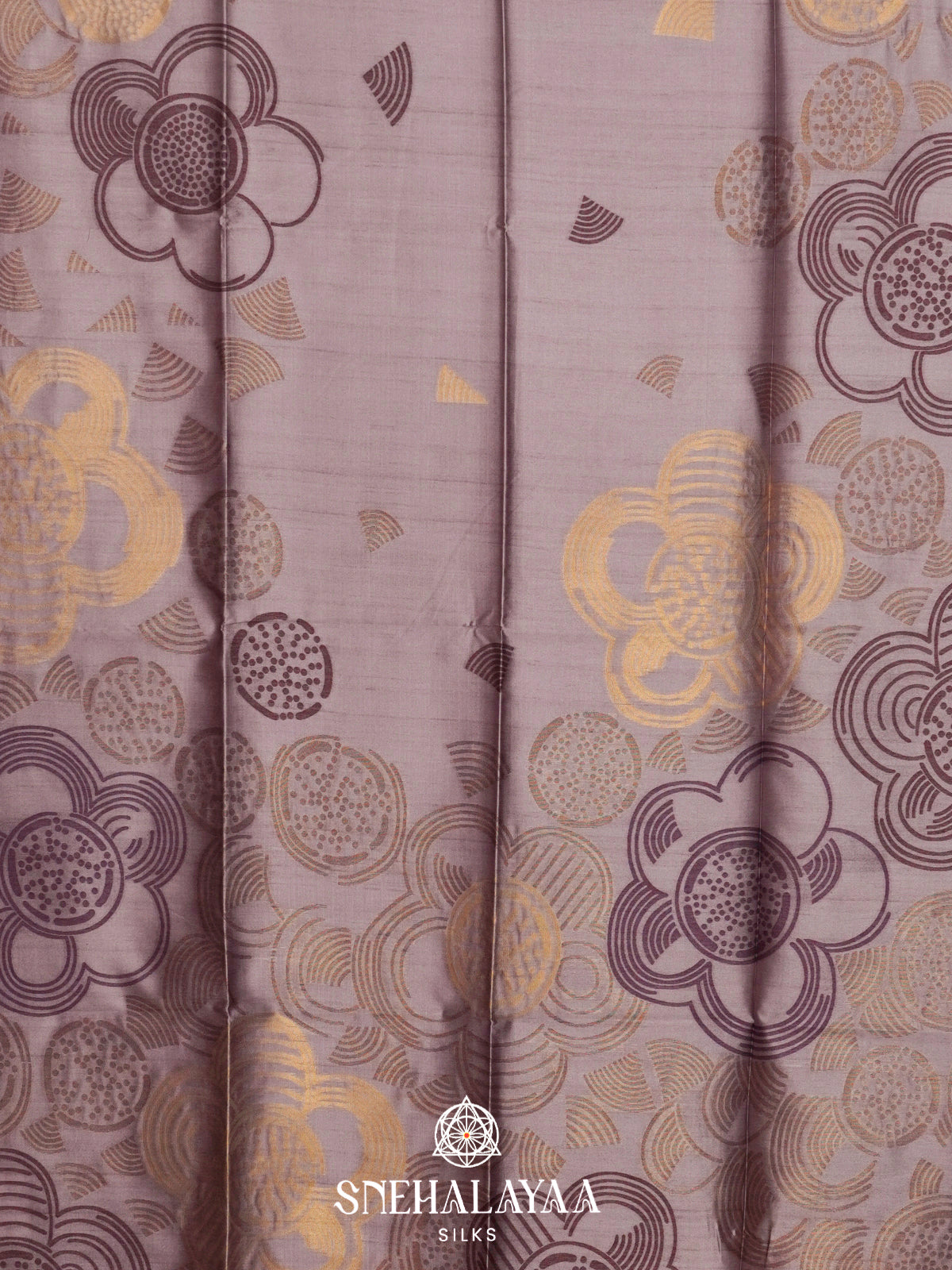 Plum Jute Saree