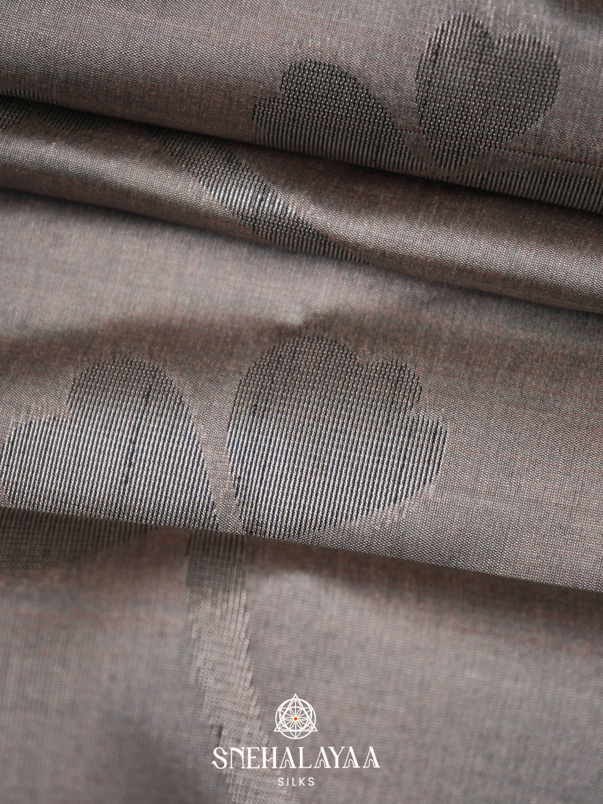 Grey Jute Saree