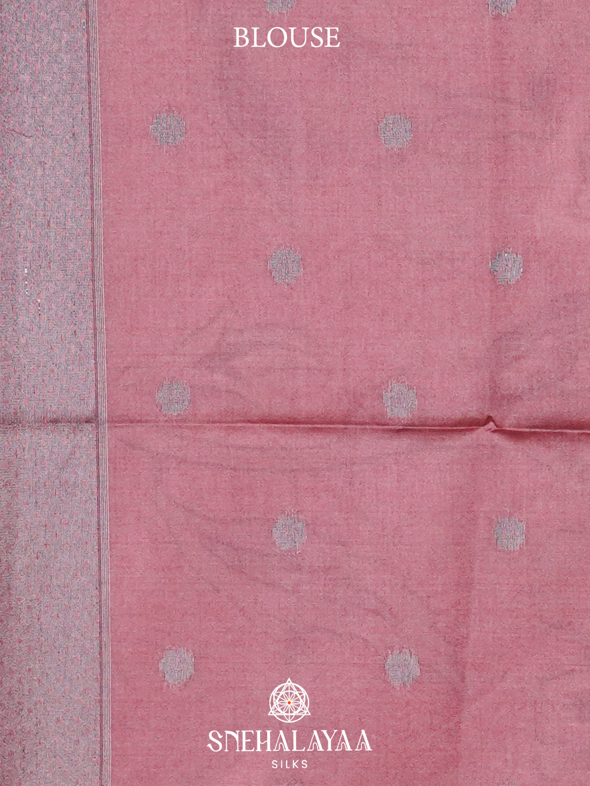 Rose Pink Jute Saree
