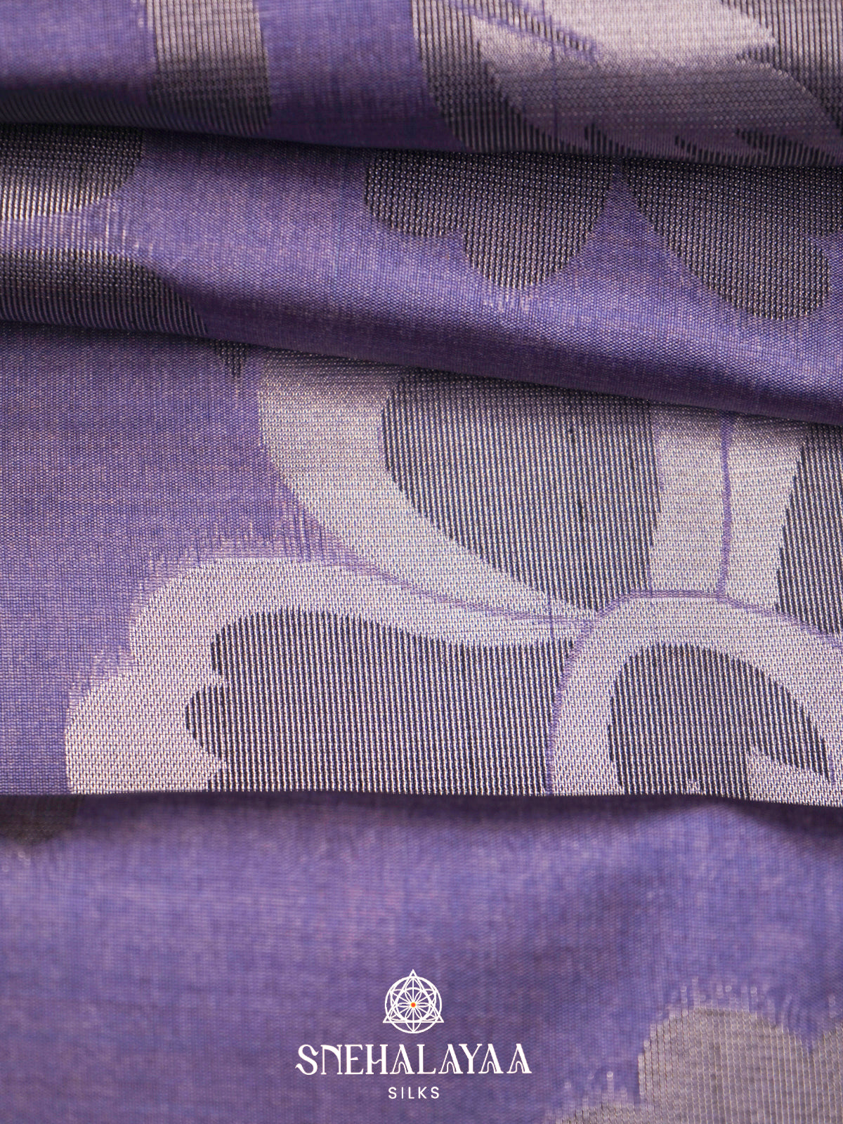 Lilac Jute Saree