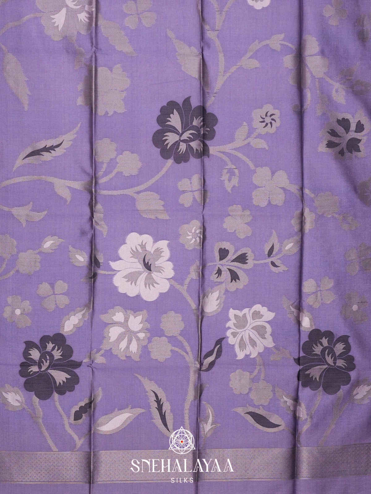 Lilac Jute Saree