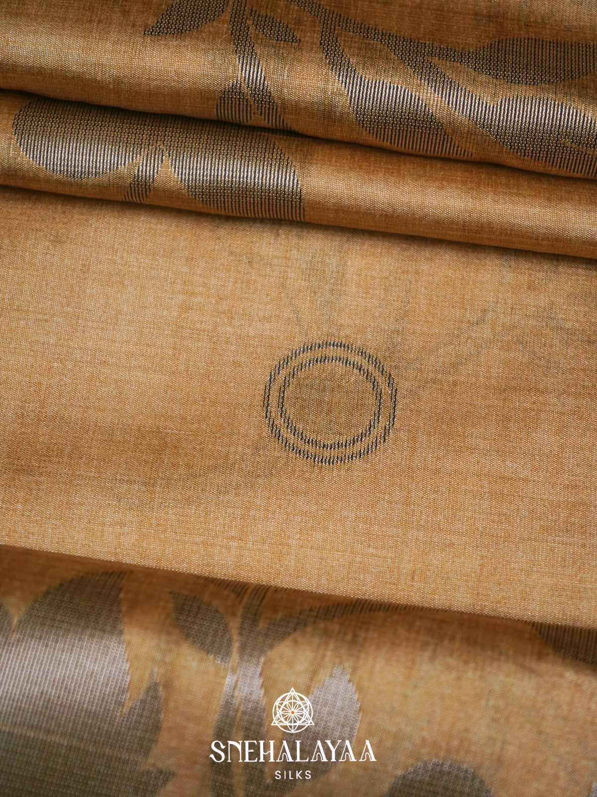 Yellow Jute Saree