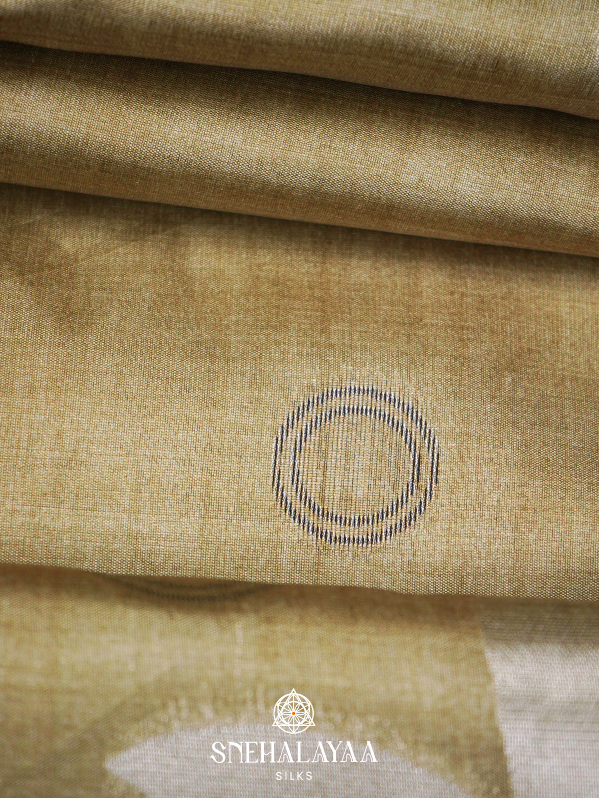 Pale Yellow Jute Saree