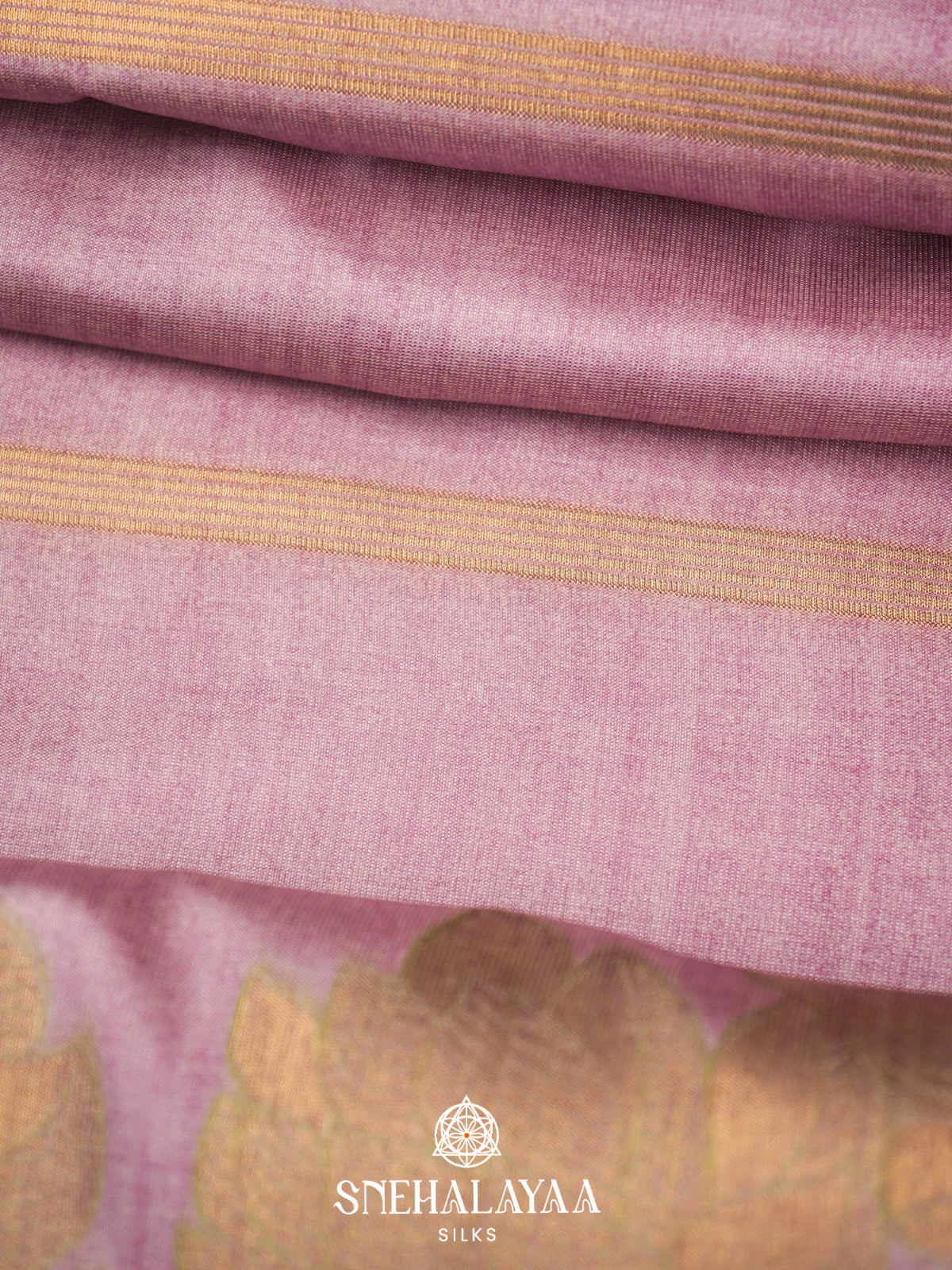 Pink Jute Saree