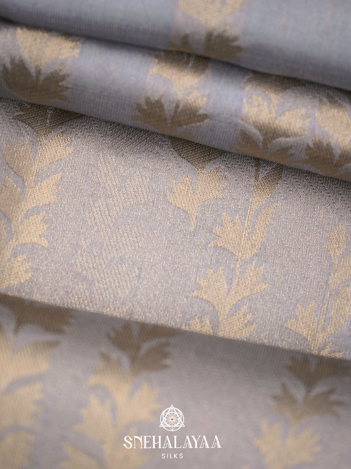 Grey Jute Saree