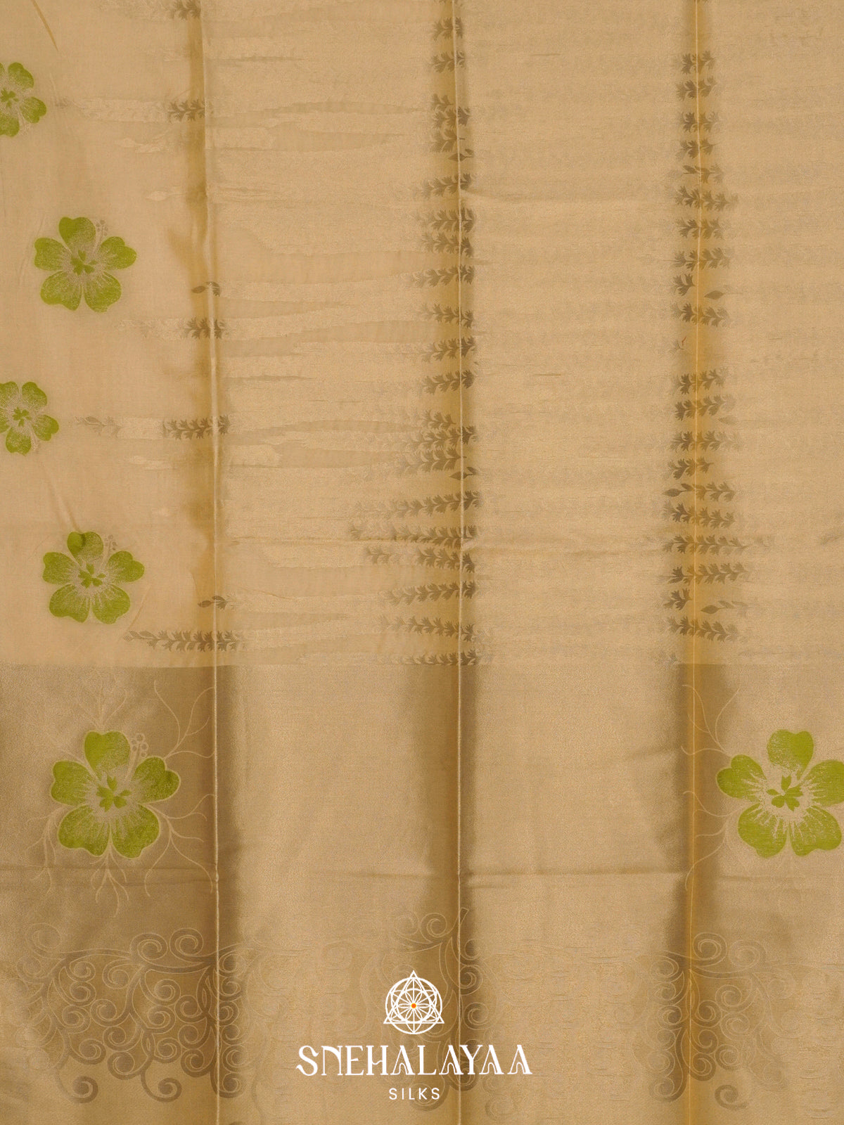 Yellow Jute Saree