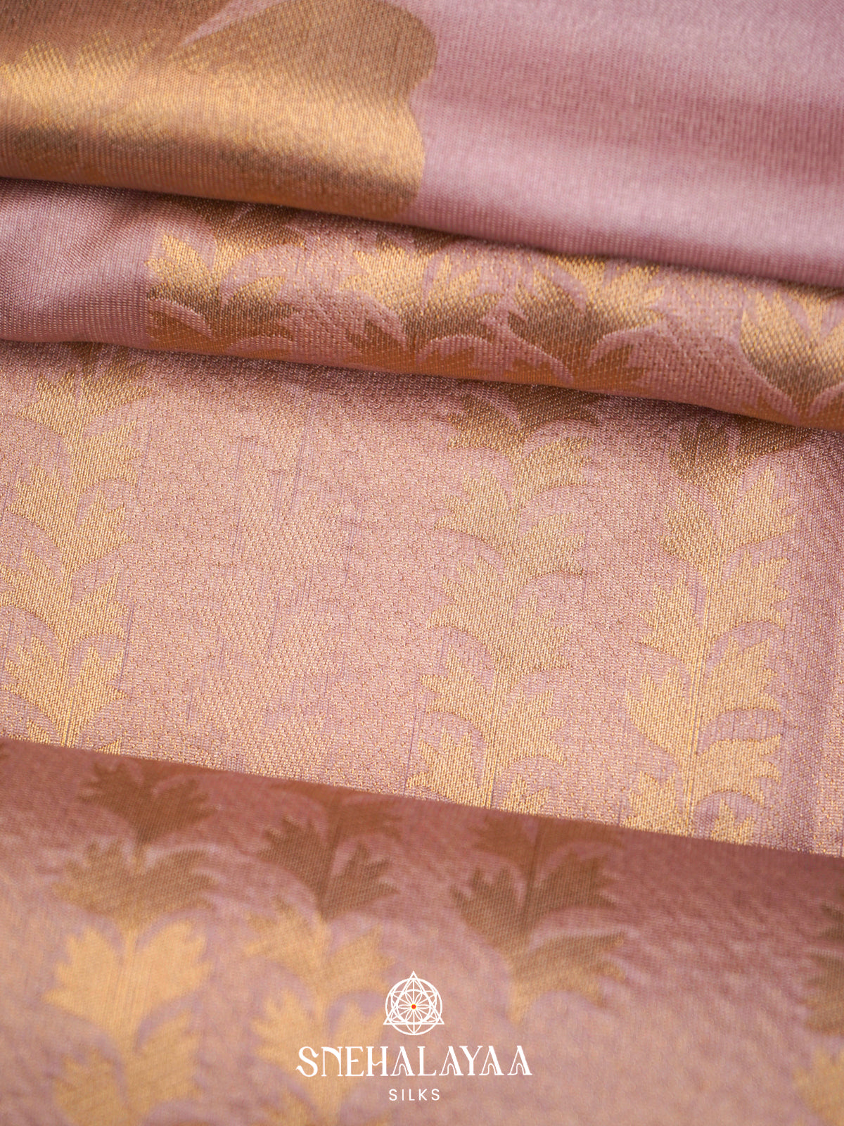 Peach Jute Saree
