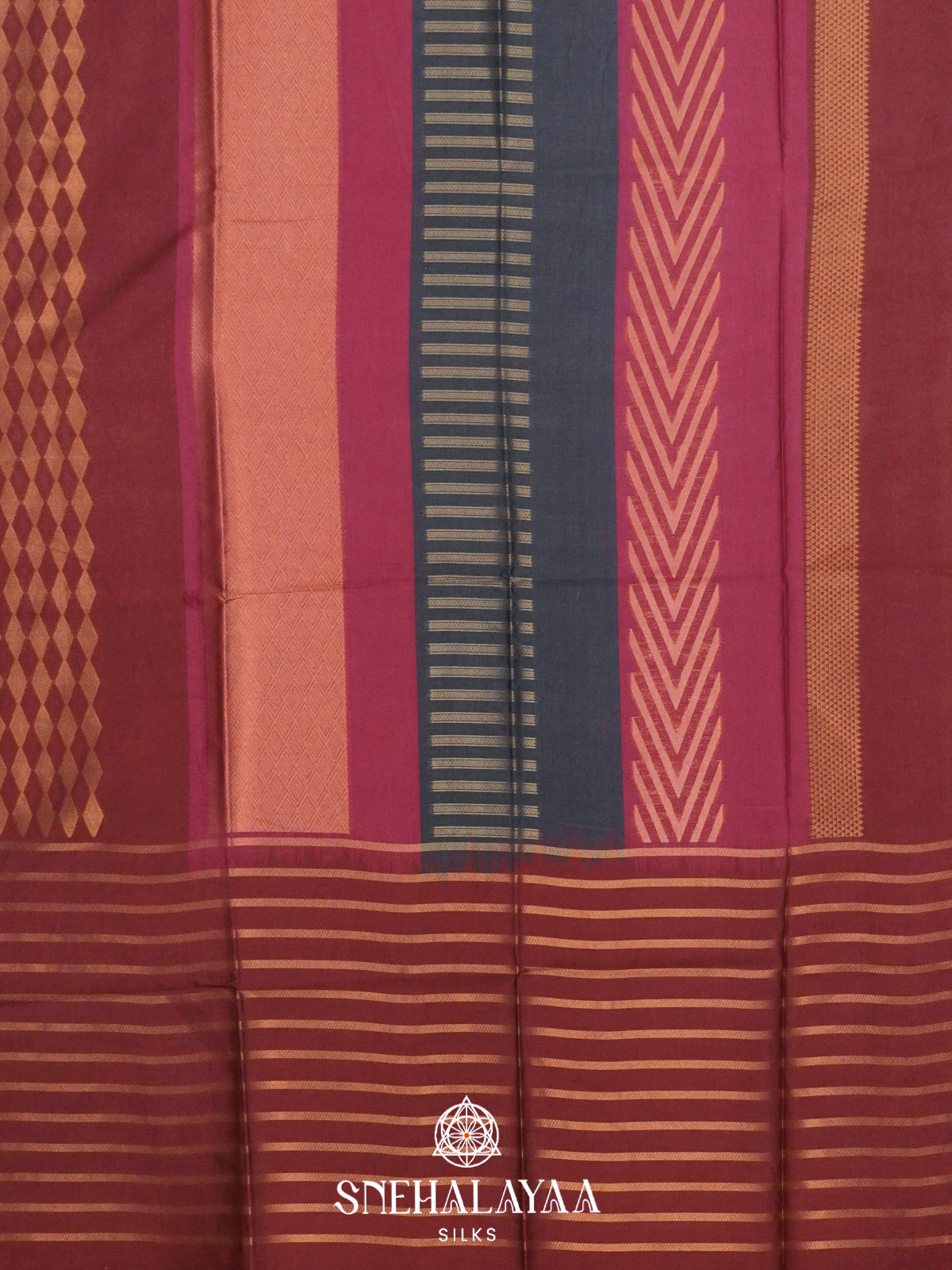 Multicolour Jute Saree