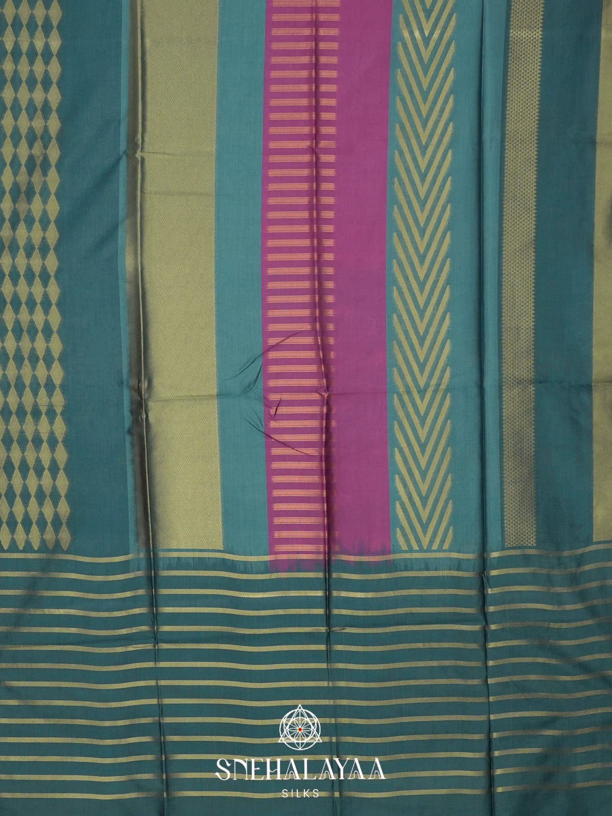 Multicolour Jute Saree