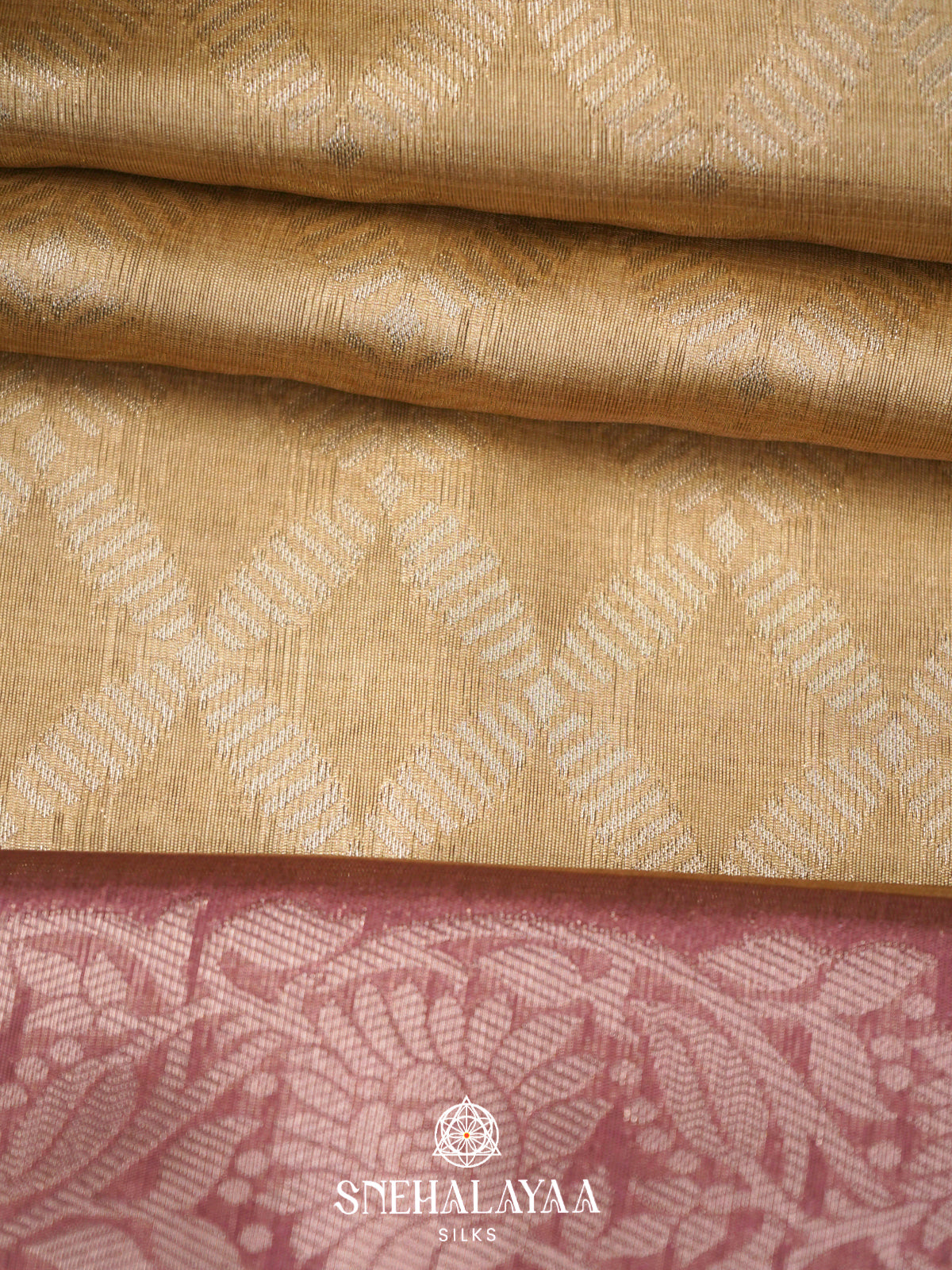 Mango Yellow Jute Saree