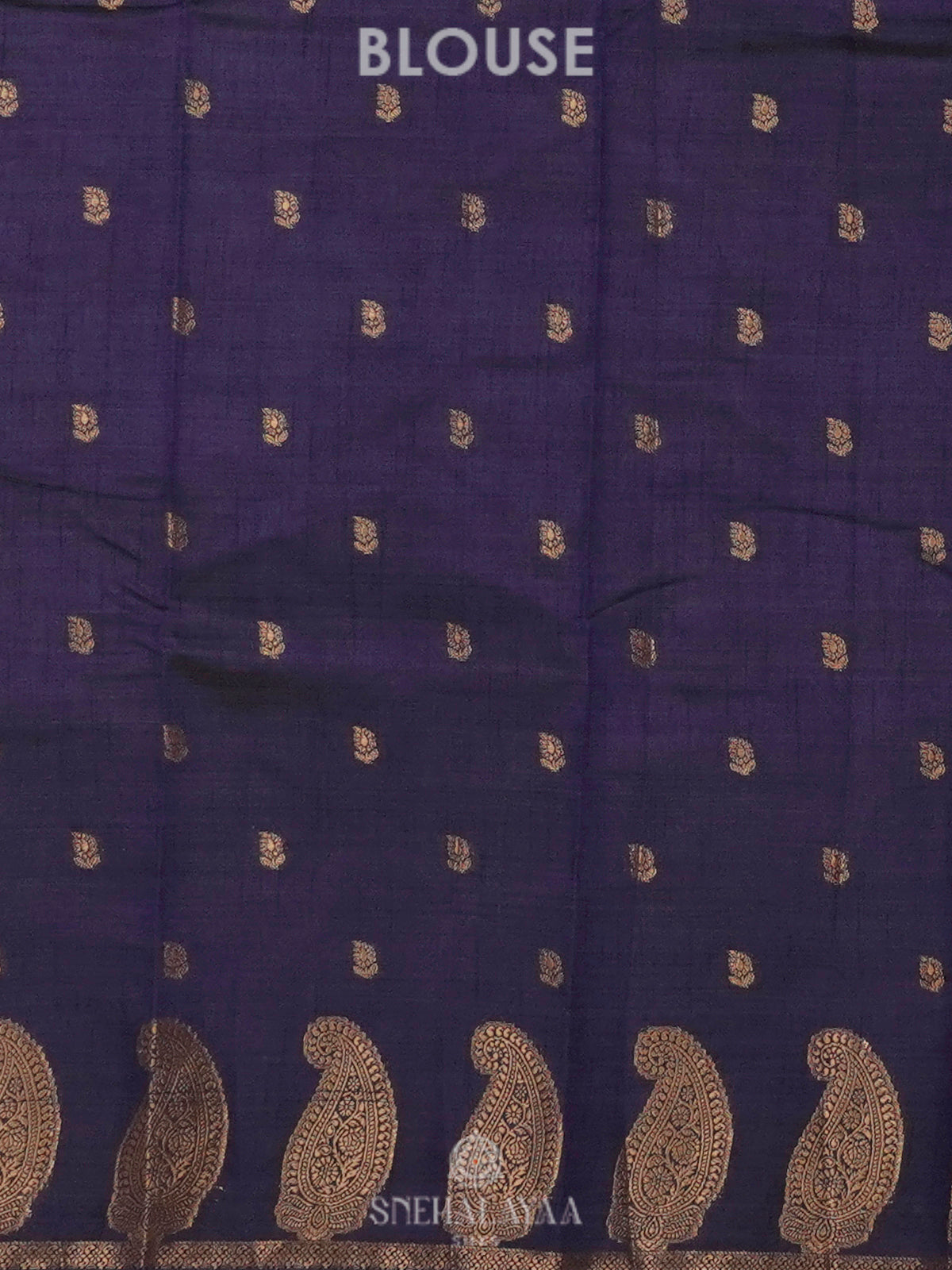 Purple Raw Silk Saree