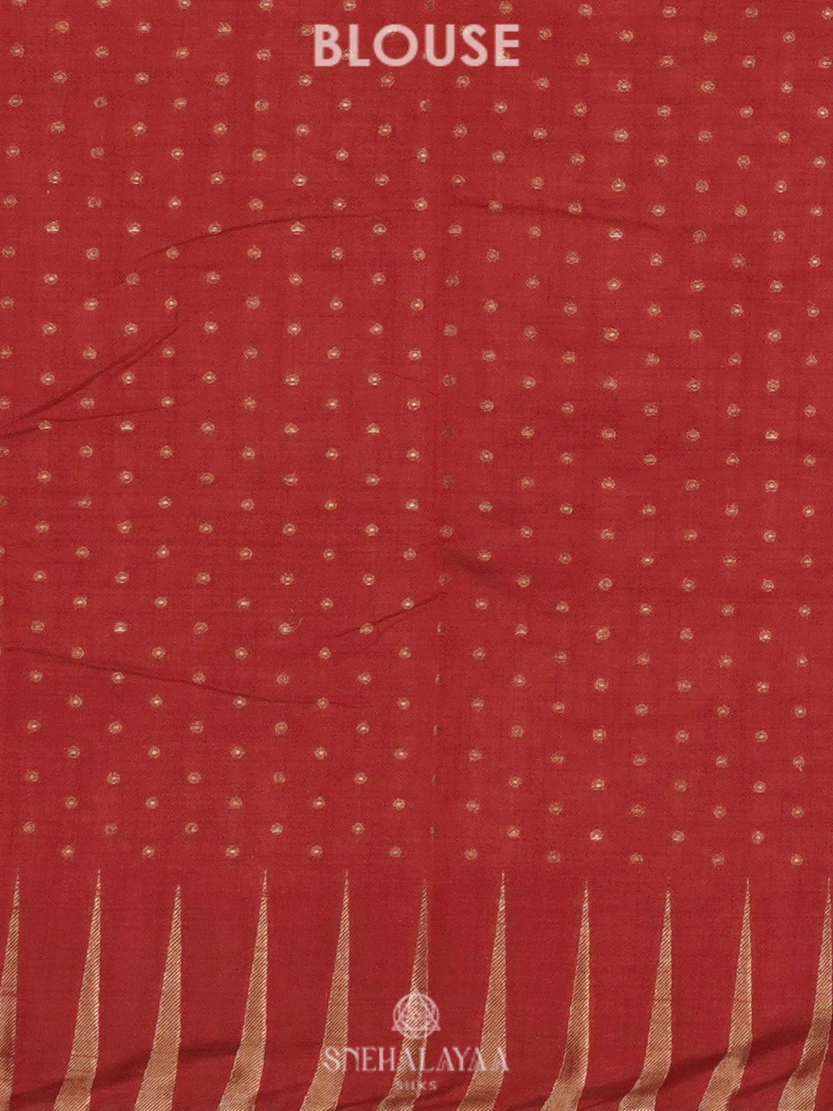 Red Raw Silk Saree