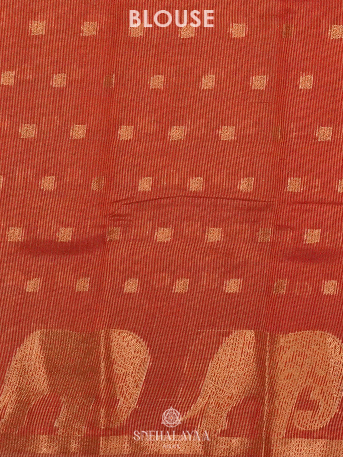Red Raw Silk Saree
