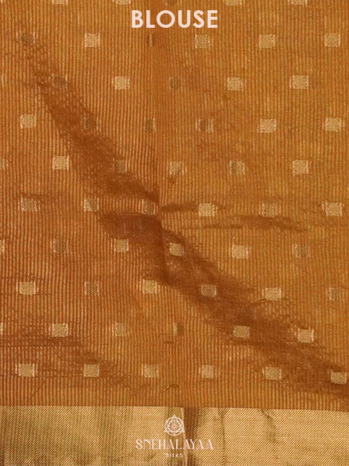Mango Yellow Raw Silk Saree