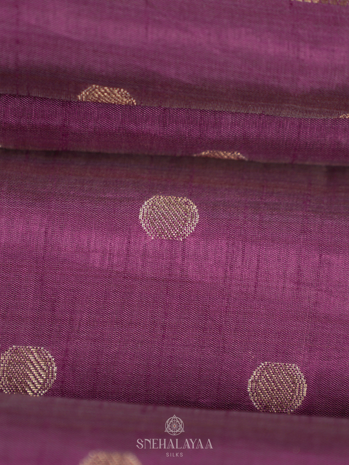 Wine Raw Silk Saree