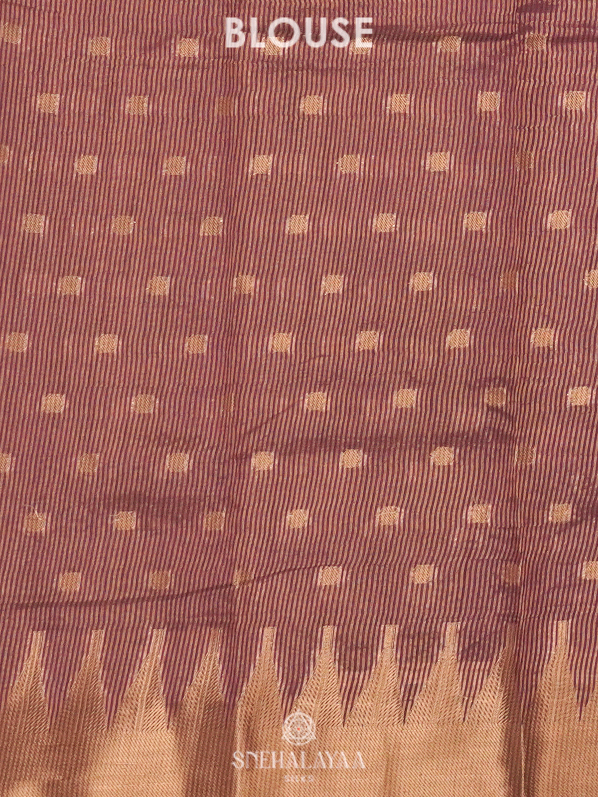 Wine Raw Silk Saree