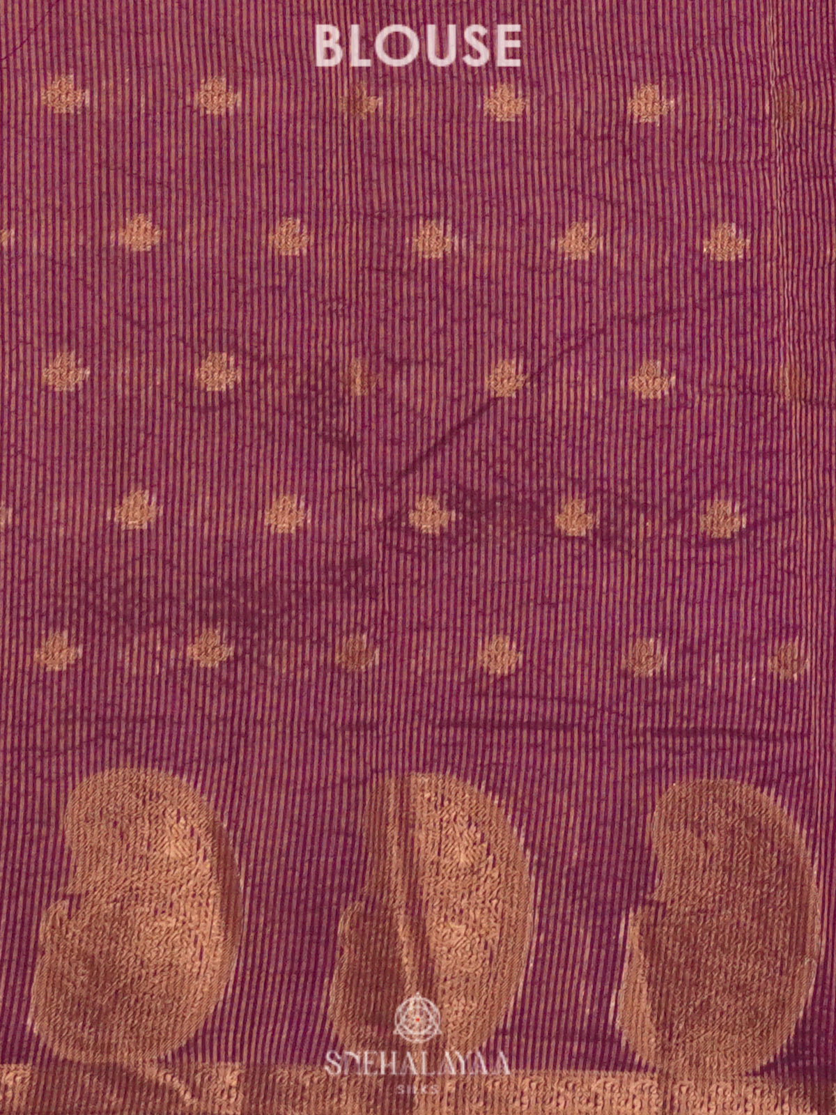 Magenta Raw Silk Saree