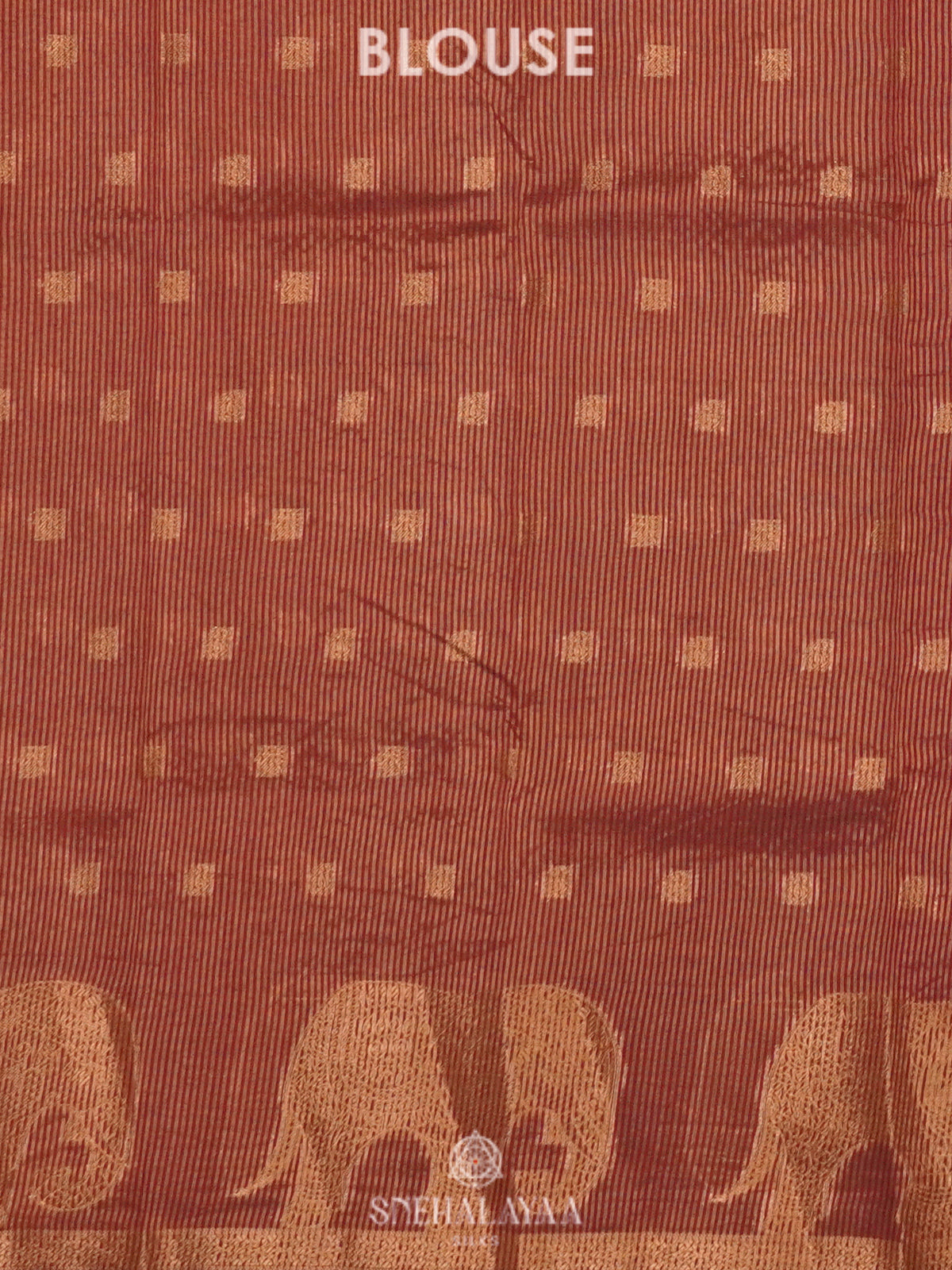Maroon Raw Silk Saree