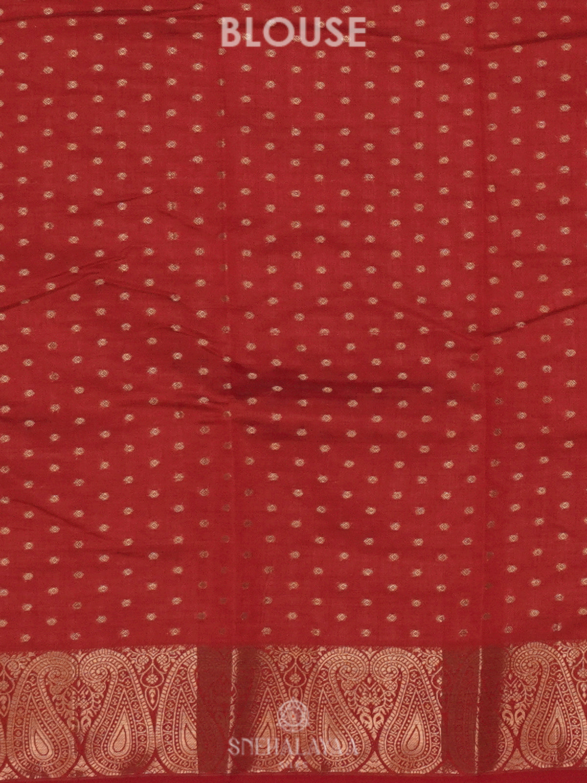 Maroon Raw Silk Saree