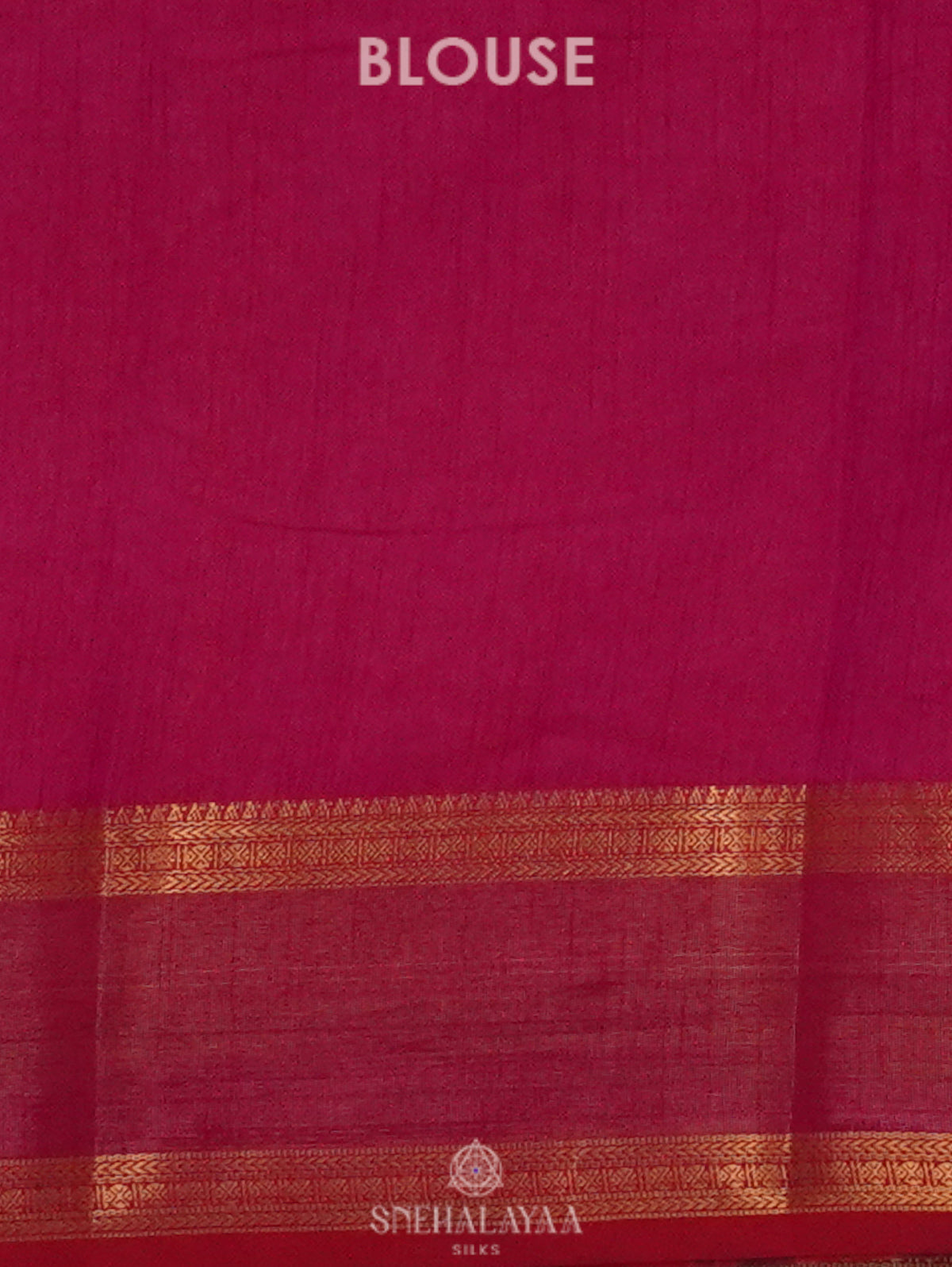 Magenta Purple Ikat Saree