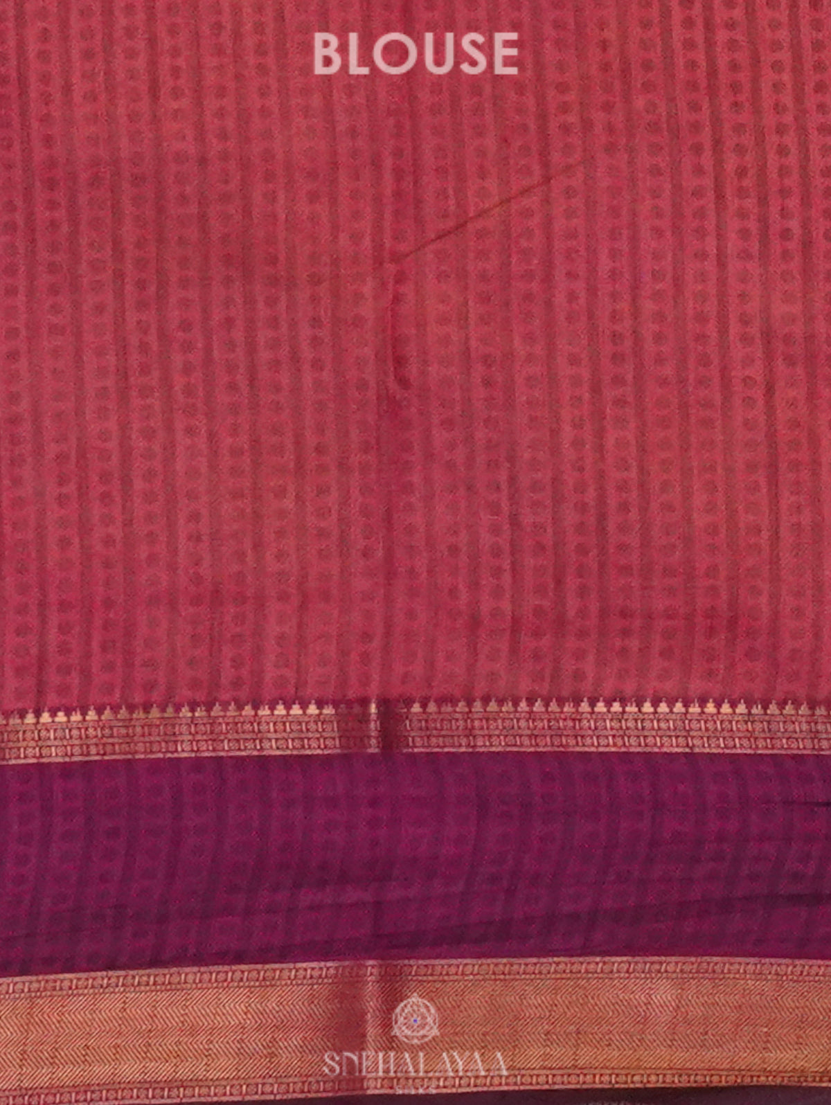 Purple Ikat Saree